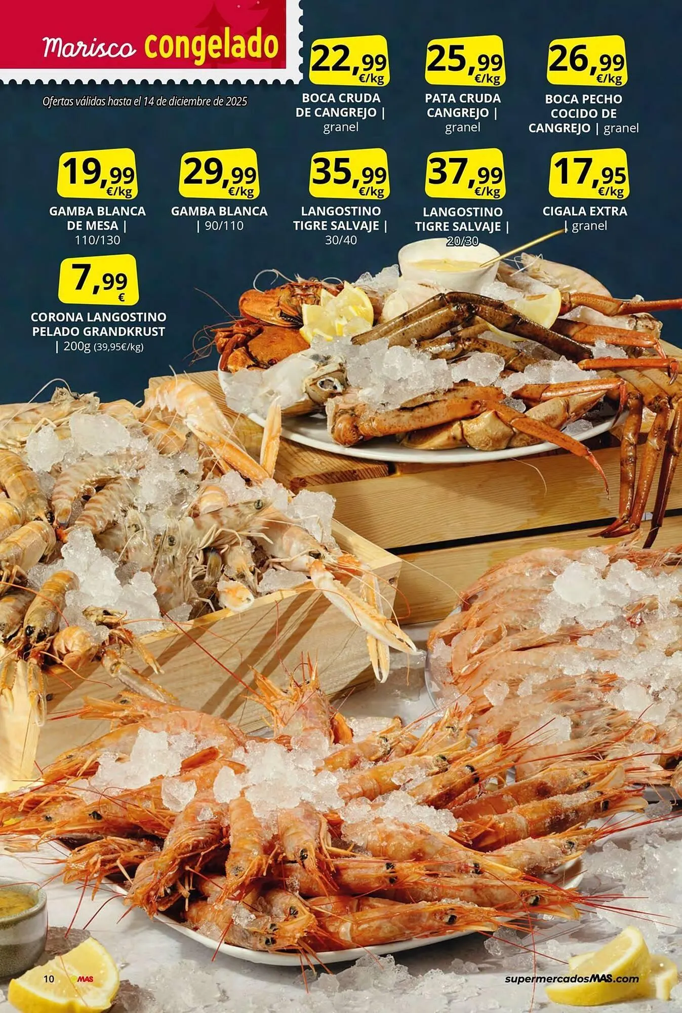 Catálogo de Folleto Supermercados MAS 28 de noviembre al 31 de diciembre 2025 - Página 10