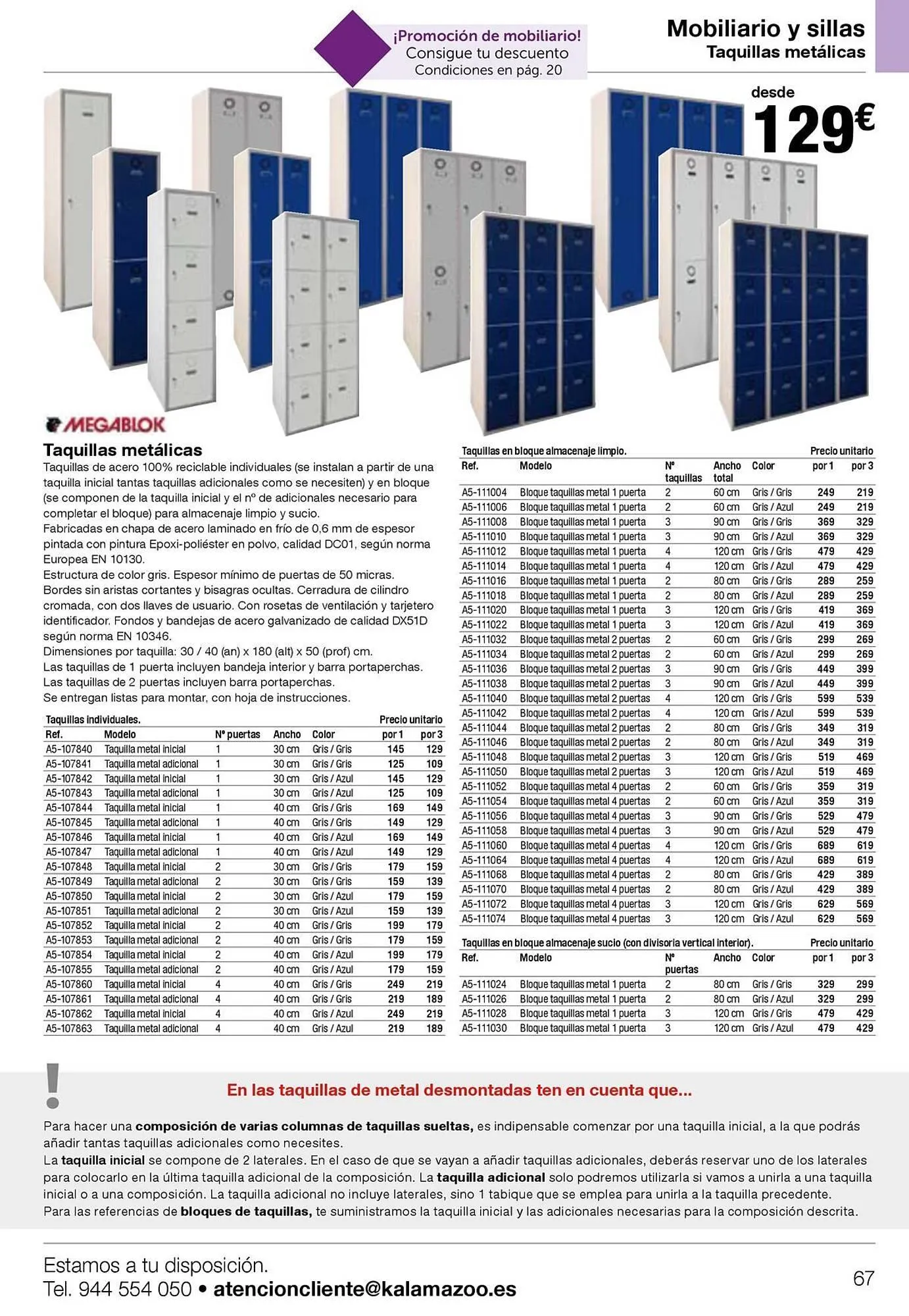 Catálogo de Folleto Staples Kalamazoo 19 de enero al 31 de diciembre 2026 - Página 67