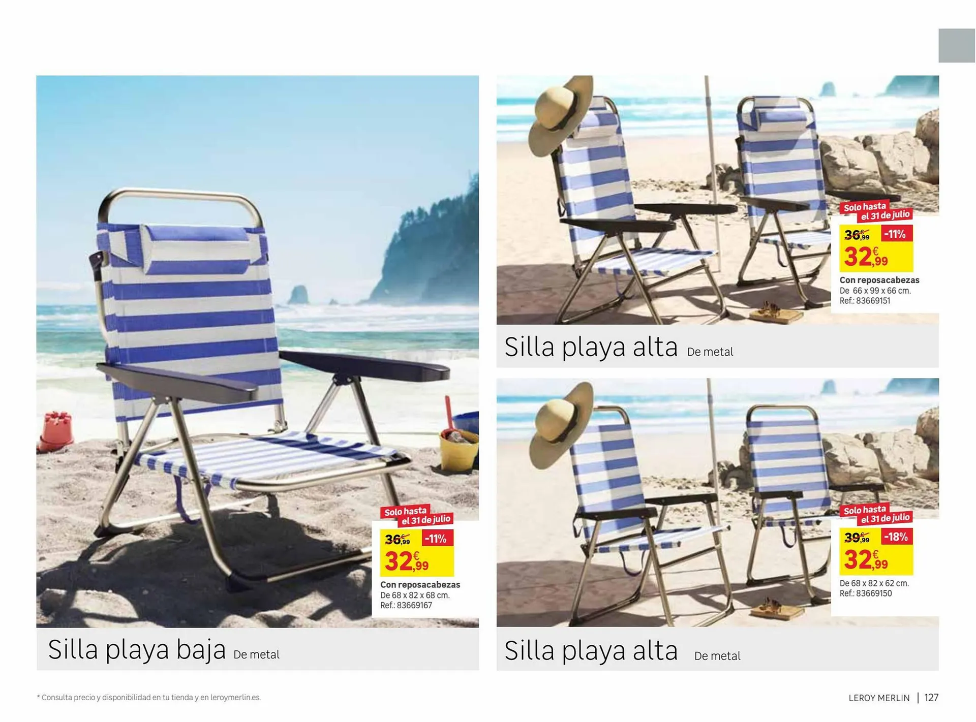 Catálogo de Folleto Leroy Merlin 9 de junio al 31 de julio 2023 - Página 127