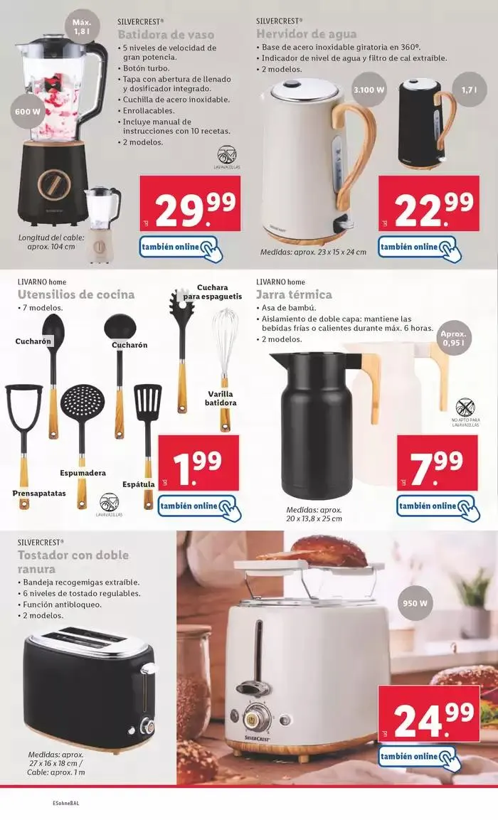 Catálogo de ¡Bazar Lidl! Ofertas válidas del 28/04 al 04/05 28 de abril al 4 de mayo 2025 - Página 4