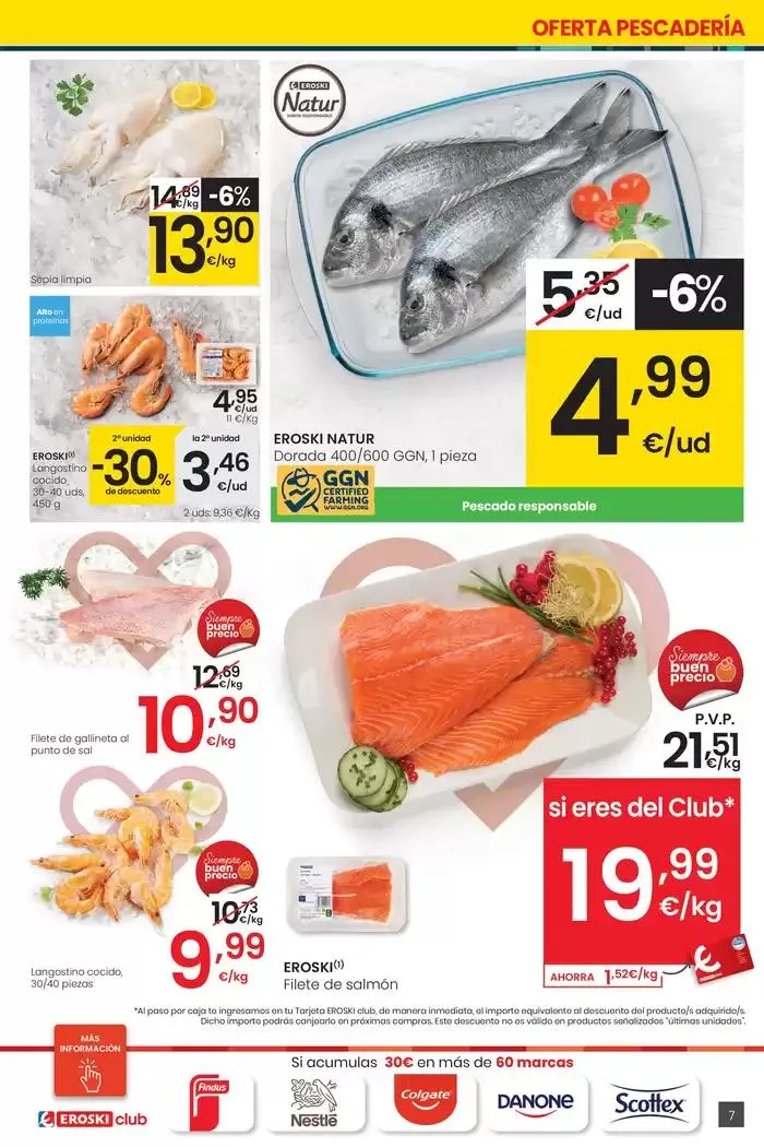 Catálogo de Más de 2000 productos, SIEMPRE A BUEN PRECIO HIPERMERCADOS EROSKI 30 de enero al 11 de febrero 2025 - Página 7