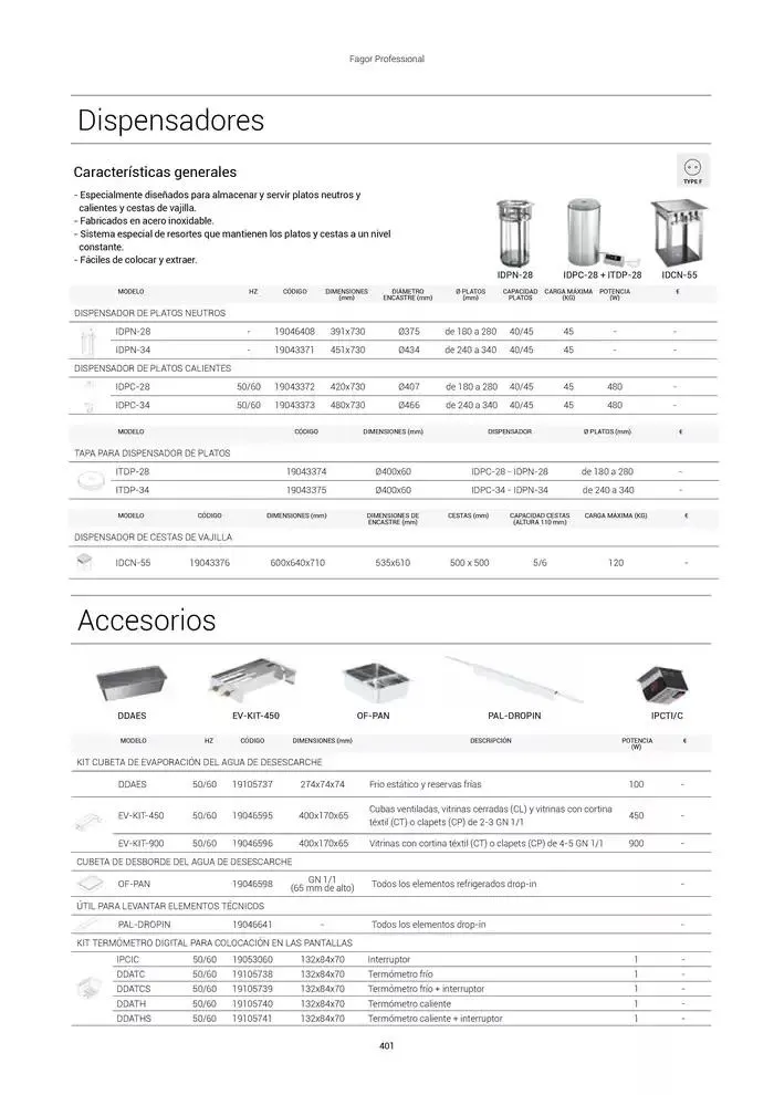 Catálogo de Catálogo Hostelería y Restauración 3 de marzo al 3 de junio 2025 - Página 402