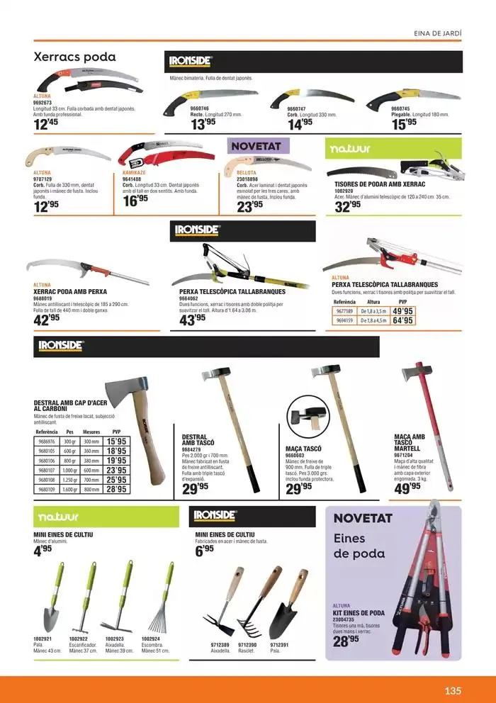 Catálogo de Jardins preparats per a tu 24 de marzo al 6 de agosto 2025 - Página 135