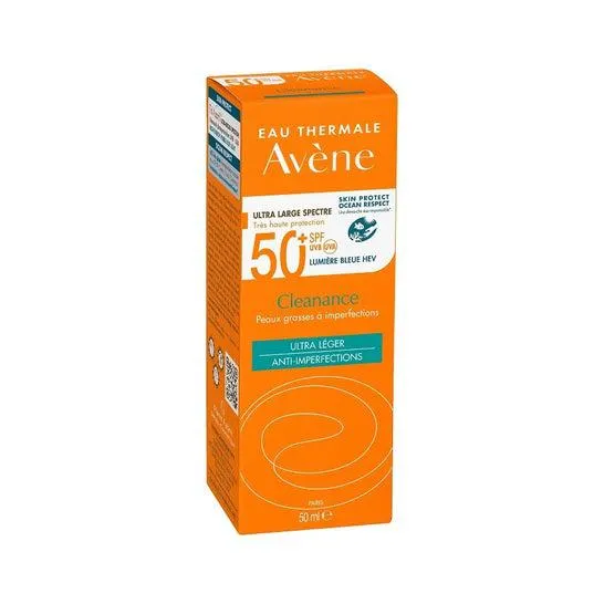 Avène Solar Cleanance Matificante SPF50+ 50ml