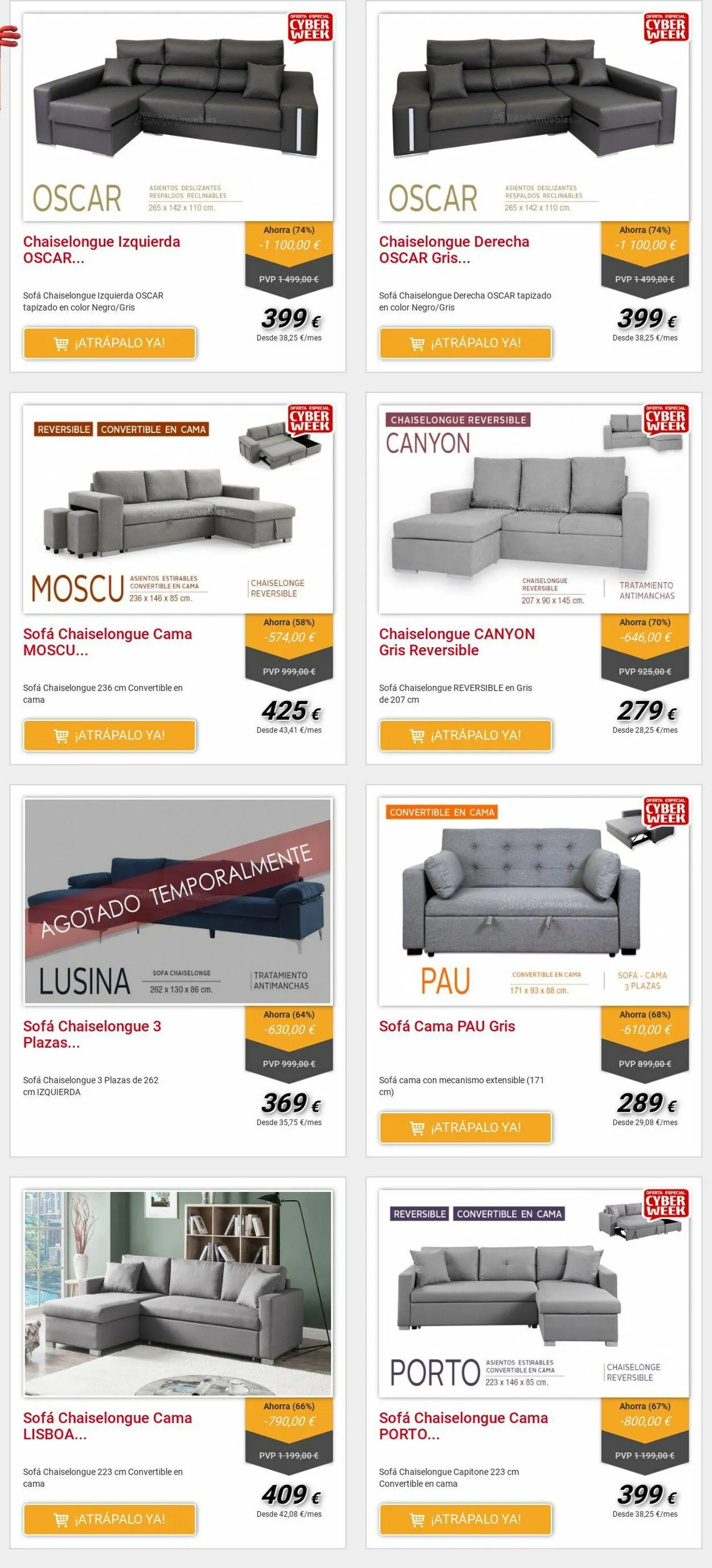 Catálogo de Atrapamuebles Oferta actual 1 de diciembre al 16 de diciembre 2023 - Página 14