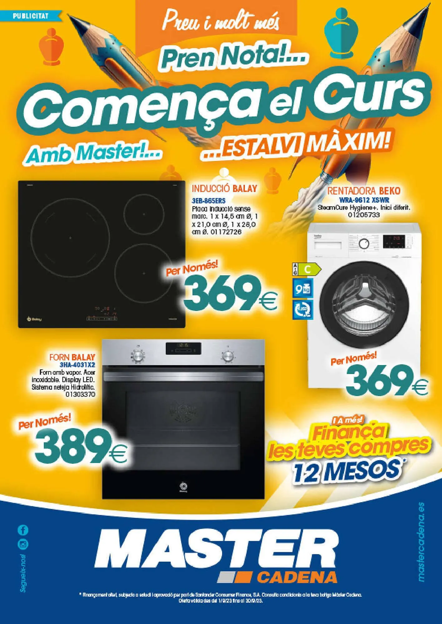 Folleto Master Cadena - 1