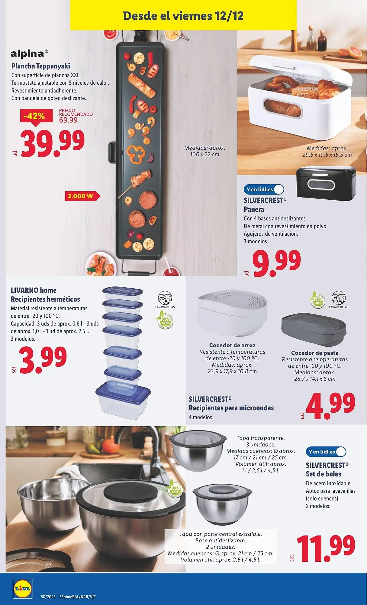 Catálogo de Catálogo Lidl 8 de diciembre al 14 de diciembre 2025 - Página 26