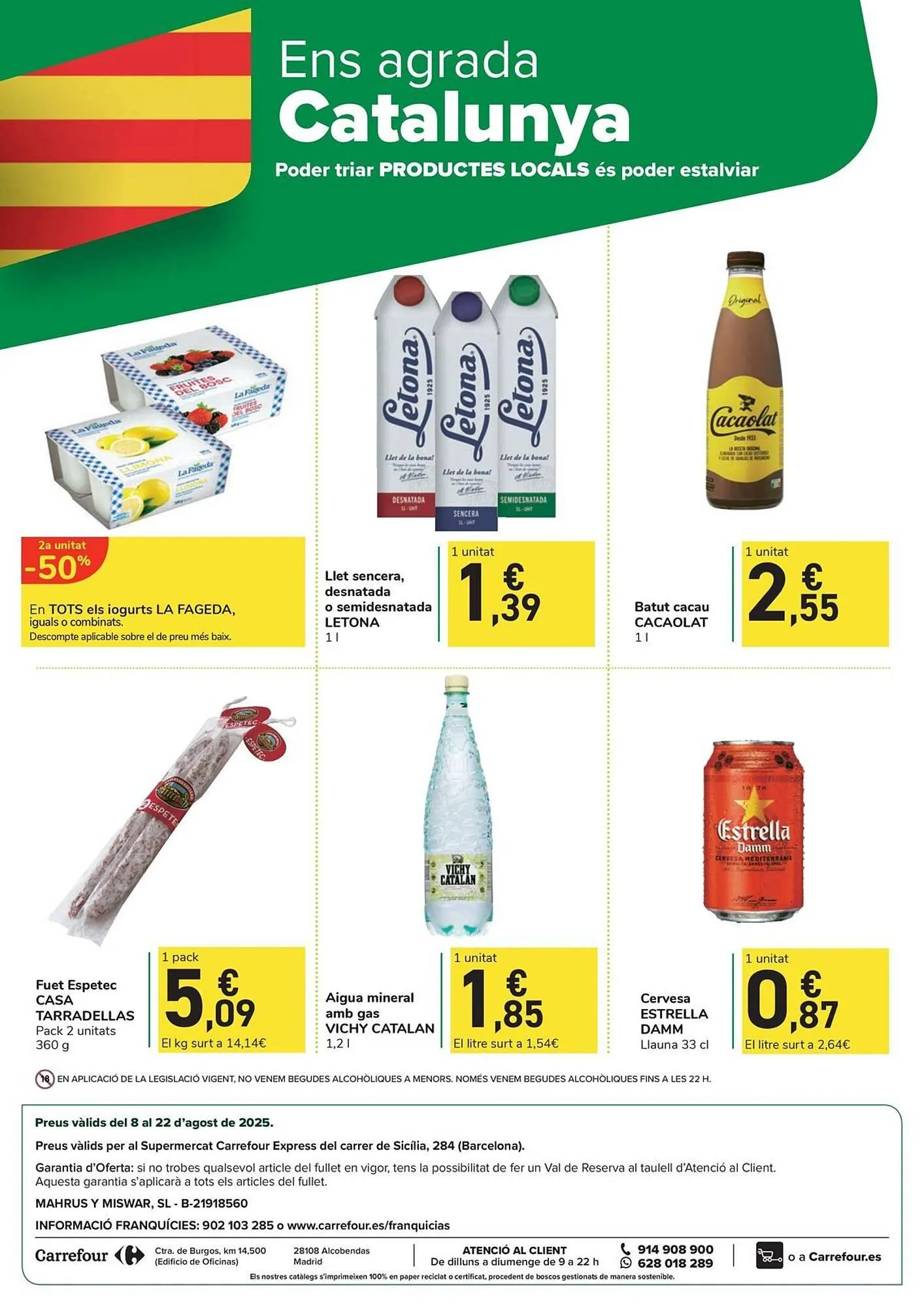 Catálogo de Folleto Carrefour Express 8 de agosto al 22 de agosto 2025 - Página 4