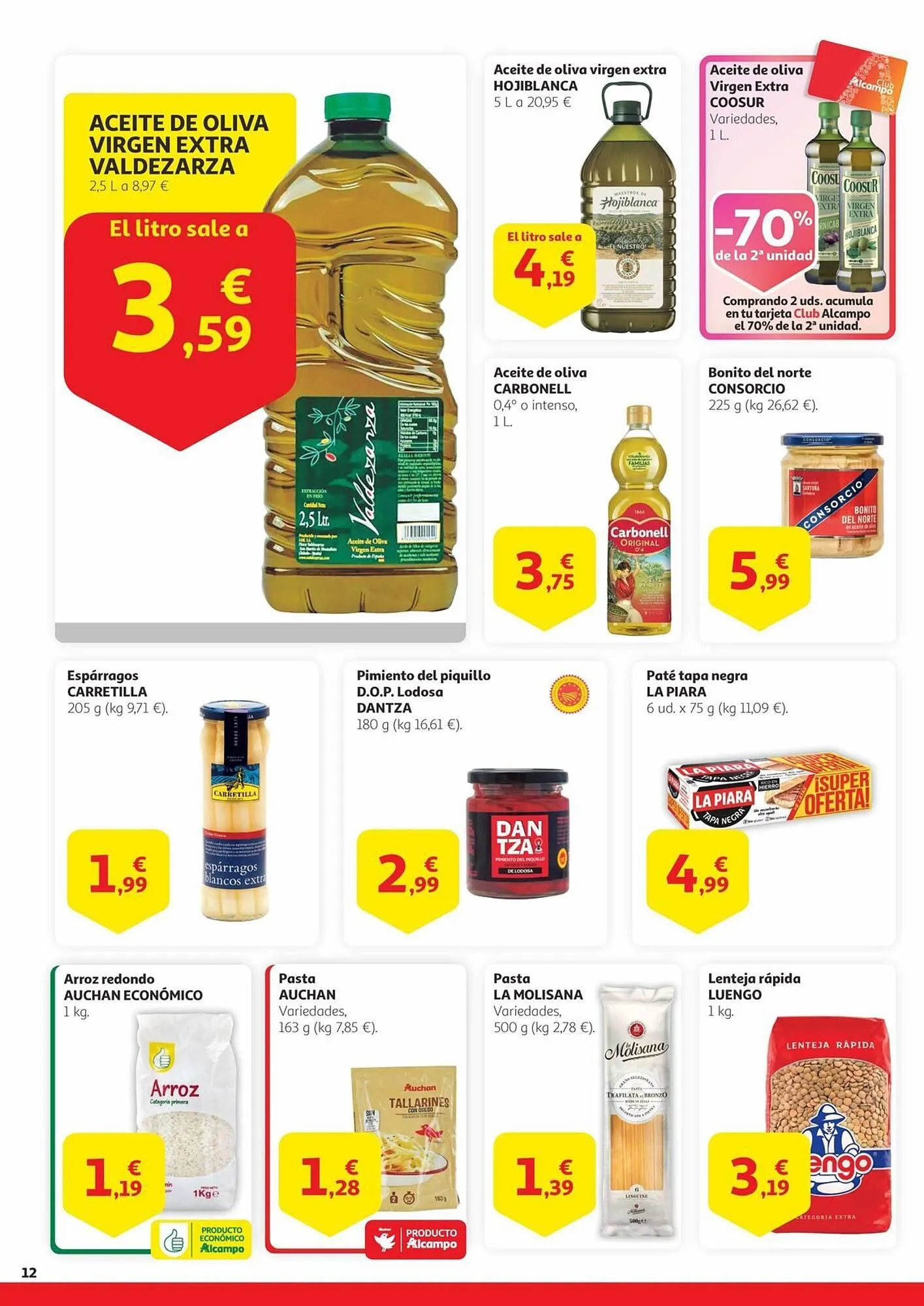 Catálogo de Folleto Alcampo 1 de julio al 14 de julio 2025 - Página 12