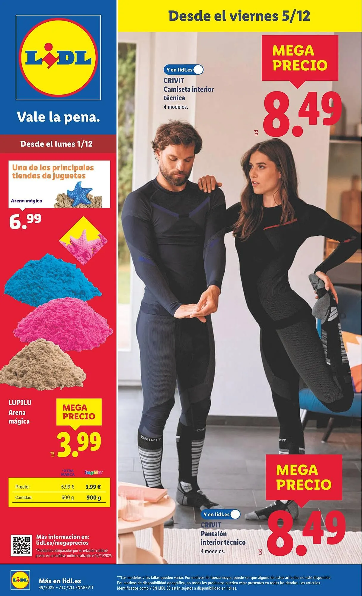 Catálogo de Catálogo Lidl 1 de diciembre al 7 de diciembre 2025 - Página 1