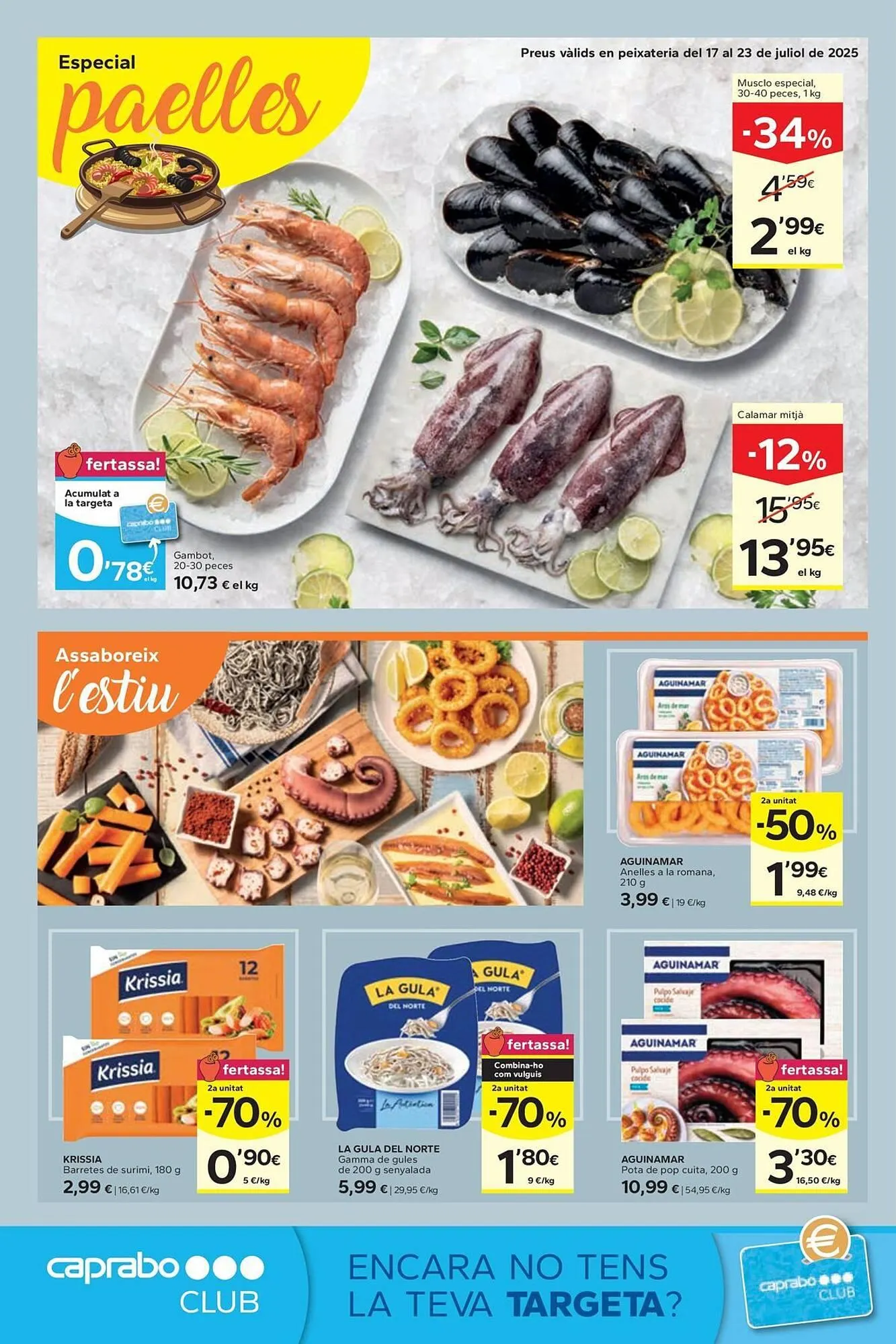 Catálogo de Folleto Caprabo 17 de julio al 30 de julio 2025 - Página 6