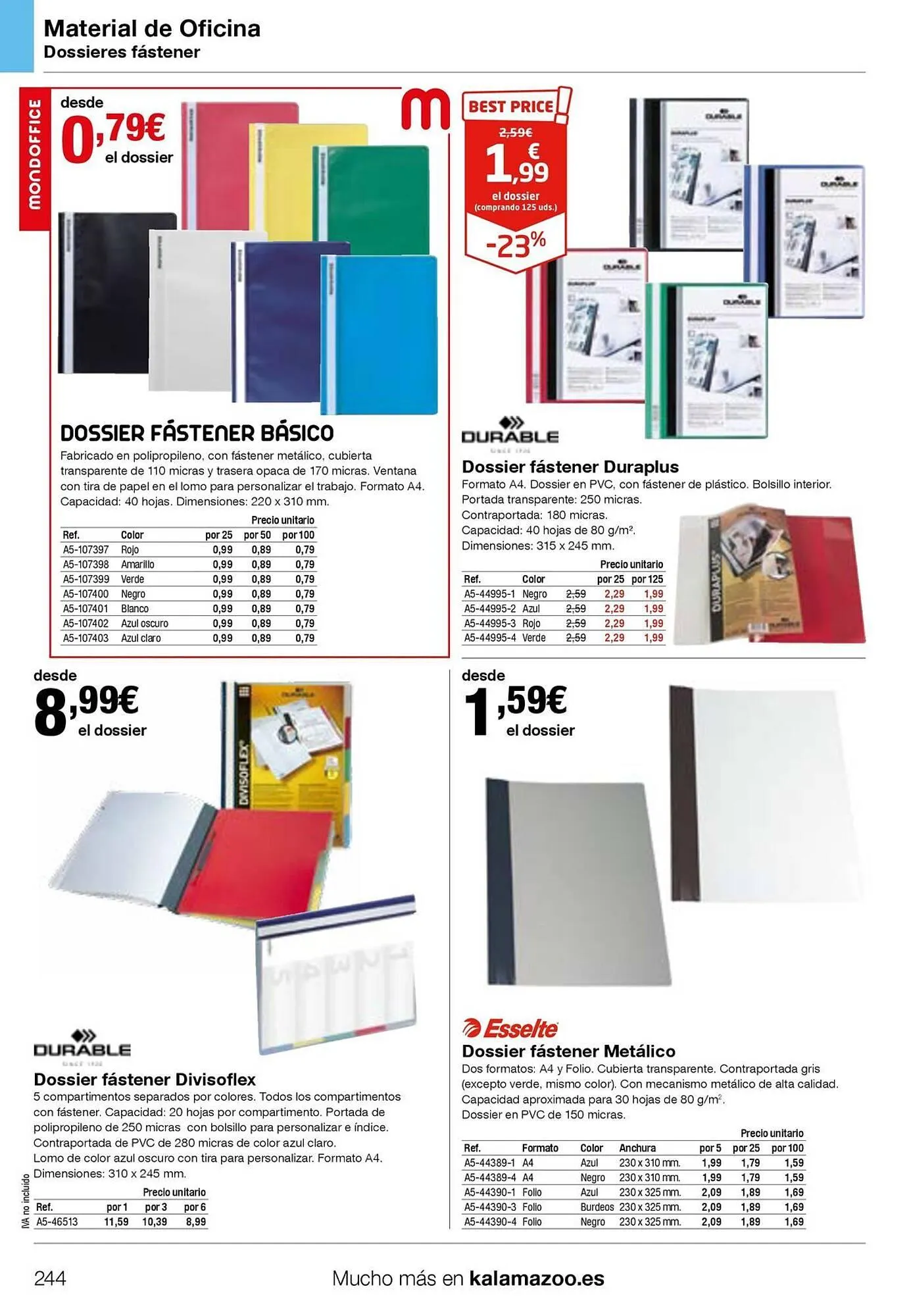 Catálogo de Folleto Staples Kalamazoo 19 de enero al 31 de diciembre 2026 - Página 244