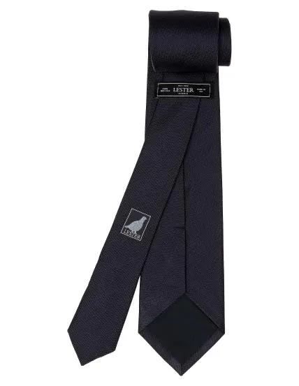 Corbata liso clasico Azul oscuro