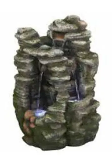 Fuente Mississippi elaborada en poliresina