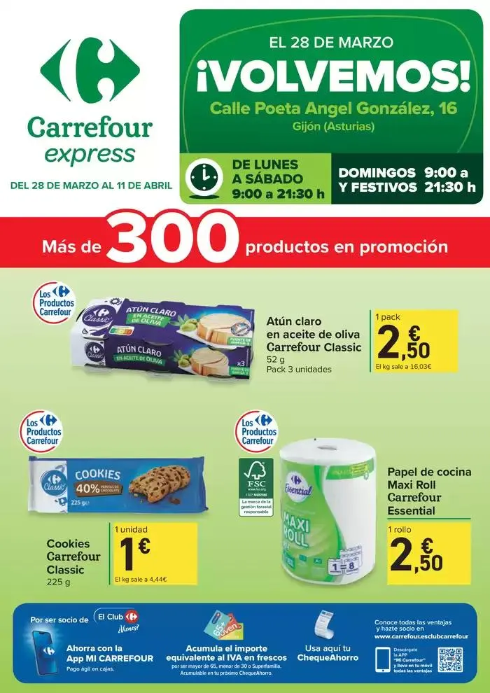 Catálogo de El 28 de Marzo Volvemos! 28 de marzo al 11 de abril 2025 - Página 1