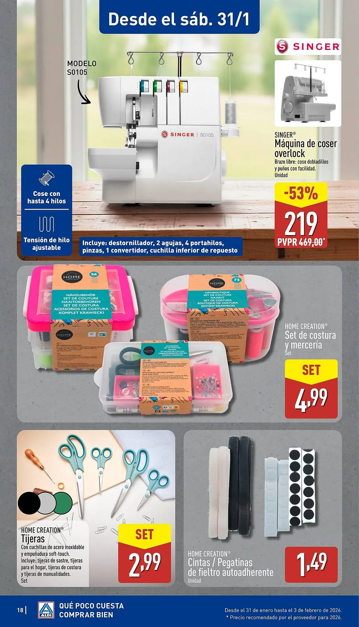 Catálogo de Folleto ALDI 26 de enero al 1 de febrero 2026 - Página 18