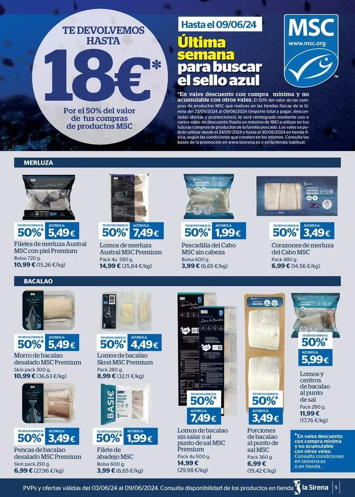 Catálogo de Última semana para buscar el sello azul 3 de junio al 9 de junio 2024 - Página 5