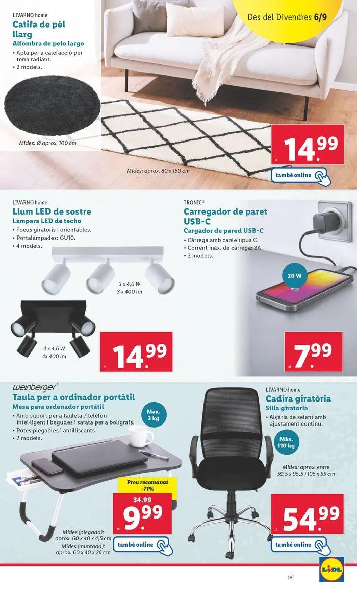 Catálogo de Bazar Lidl 2 de septiembre al 8 de septiembre 2024 - Página 15