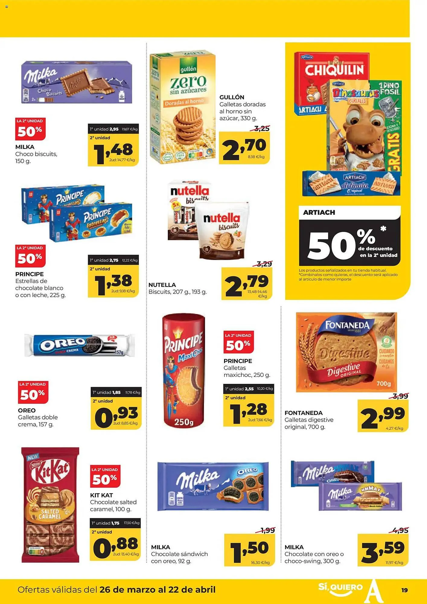 Catálogo de Folleto Alimerka 26 de marzo al 22 de abril 2026 - Página 19