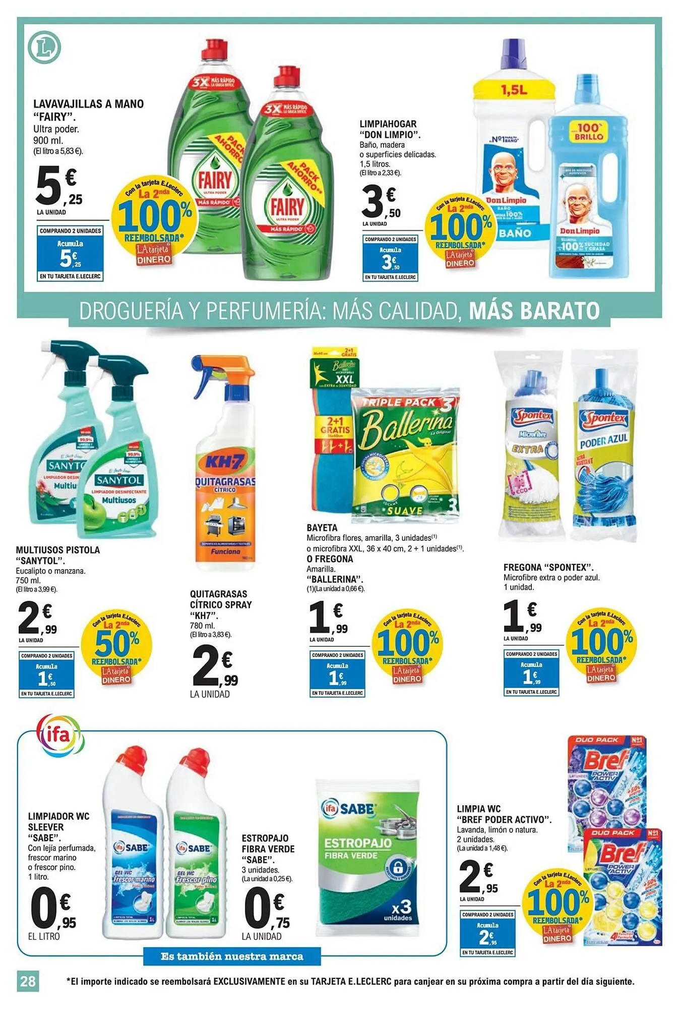 Catálogo de Catálogo E.Leclerc 11 de marzo al 22 de marzo 2026 - Página 28