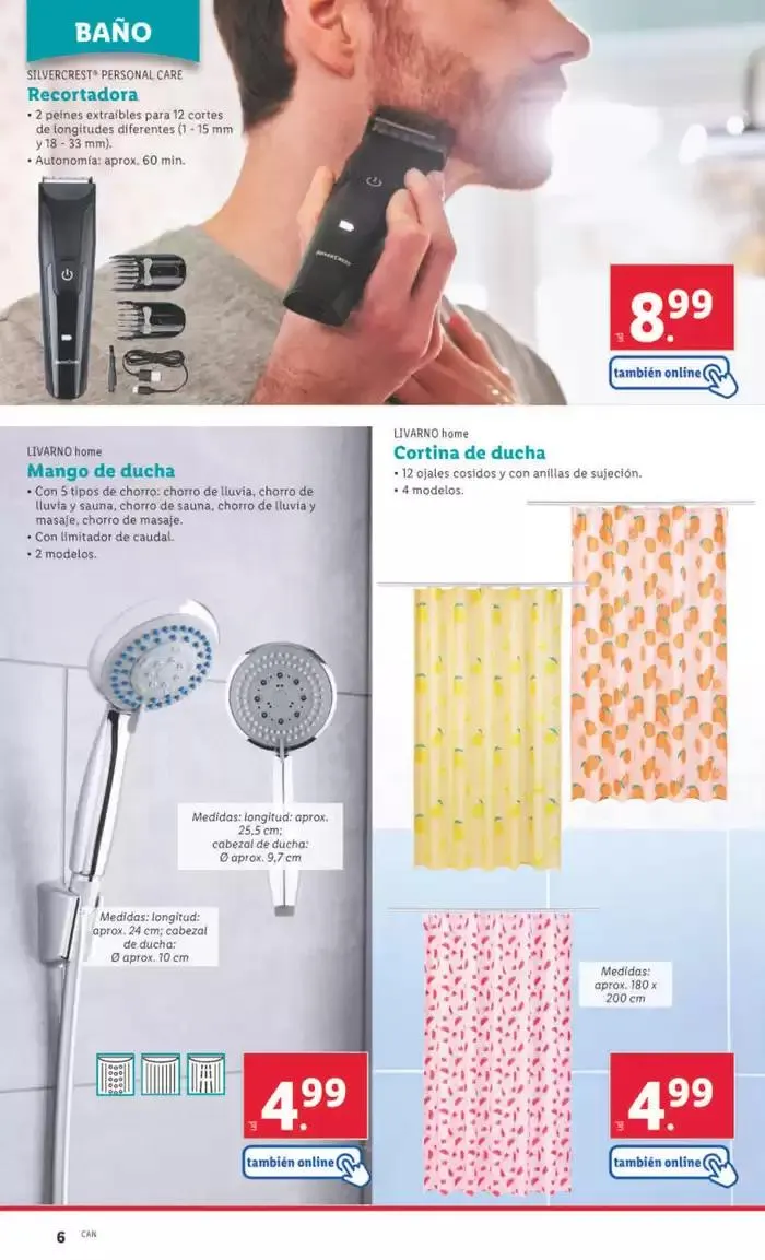 Catálogo de ¡Bazar Lidl! Ofertas válidas del 14/04 al 20/04 14 de abril al 20 de abril 2025 - Página 8