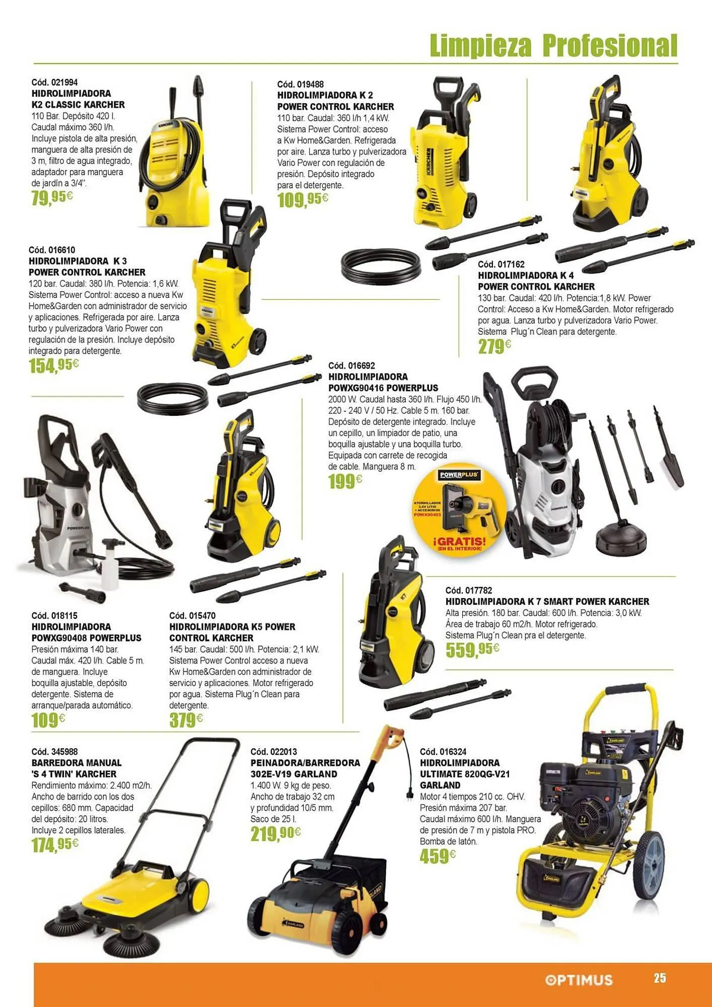 Catálogo de Folleto Optimus 21 de marzo al 31 de agosto 2024 - Página 25