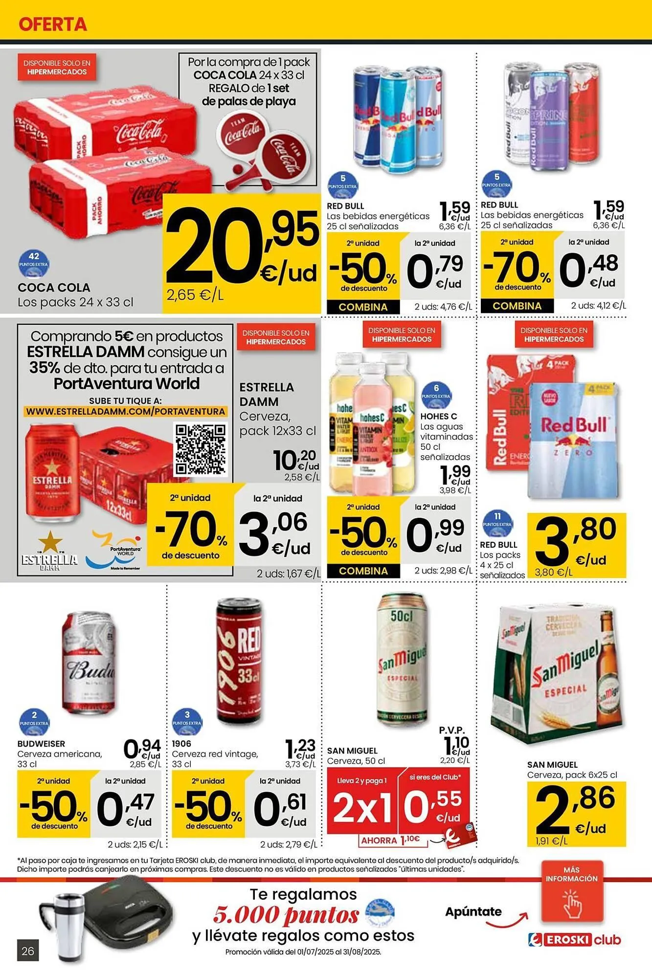Catálogo de Folleto Eroski 17 de julio al 29 de julio 2025 - Página 26