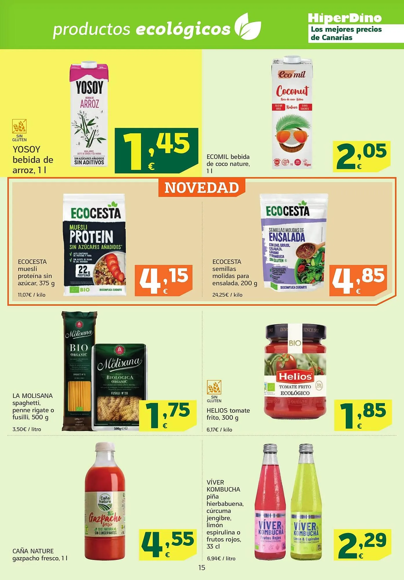 Catálogo de Folleto HiperDino 22 de julio al 7 de agosto 2025 - Página 15