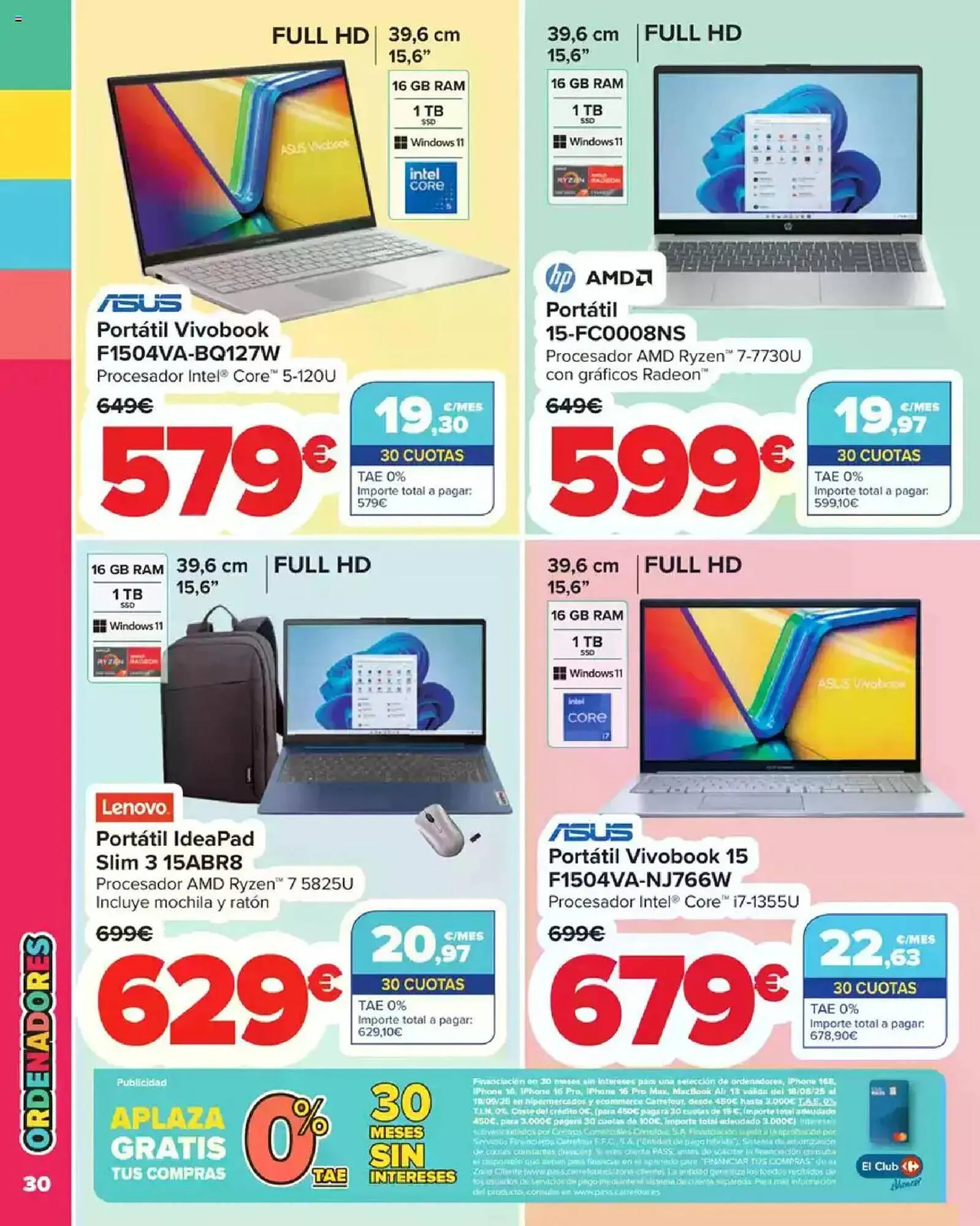 Catálogo de Folleto Carrefour 18 de agosto al 18 de septiembre 2025 - Página 30