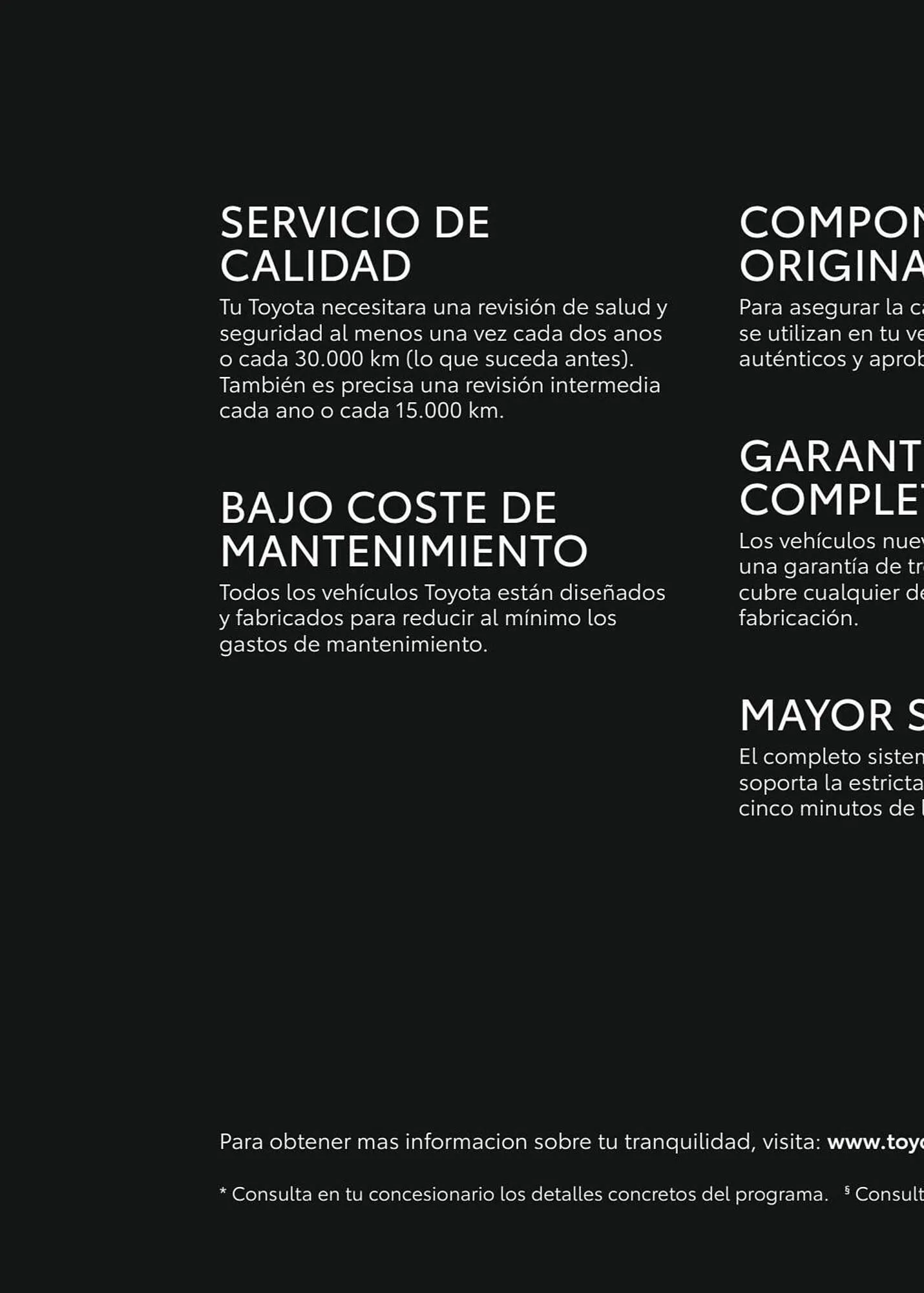 Catálogo de Folleto Toyota 8 de enero al 8 de enero 2024 - Página 100