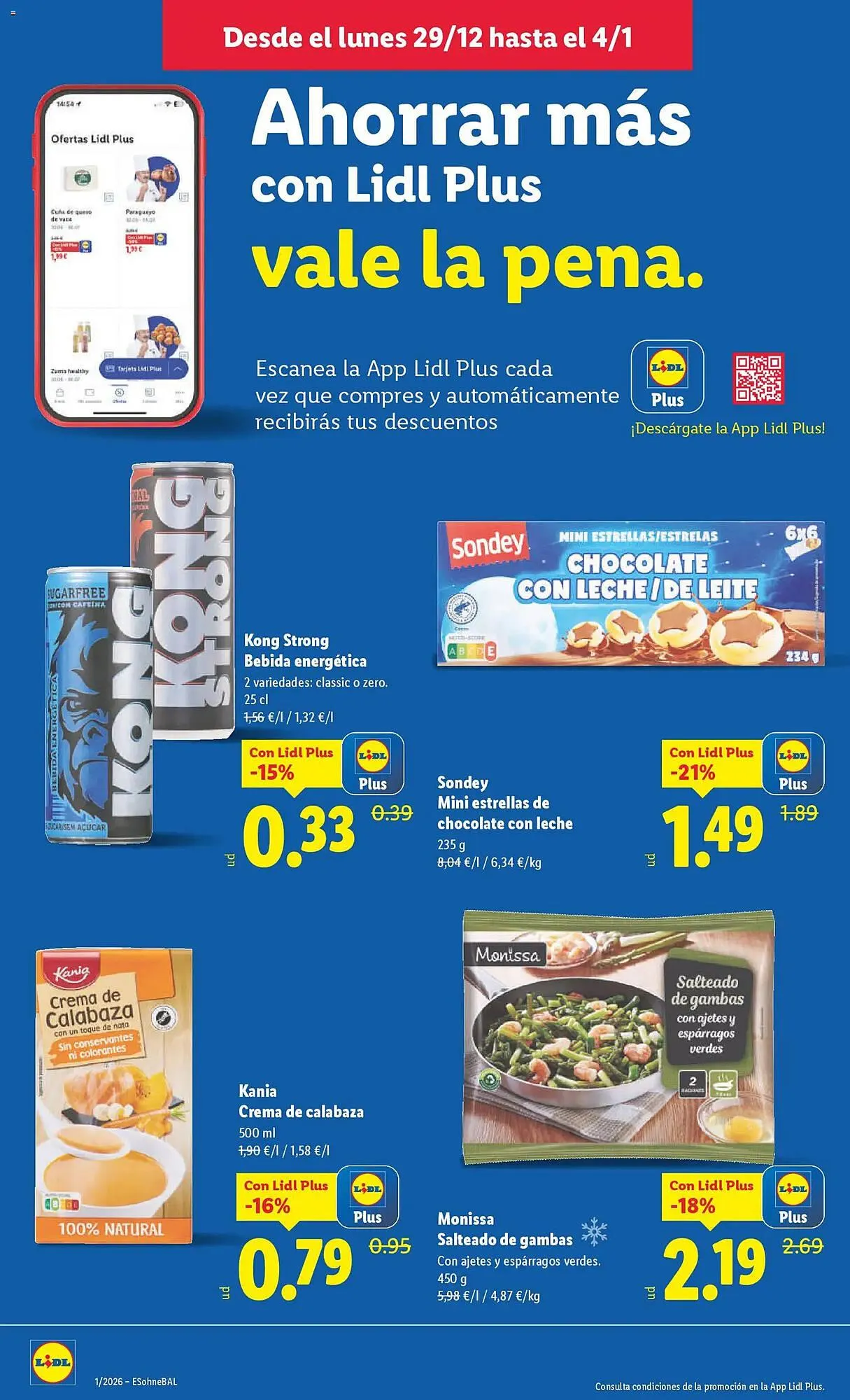 Catálogo de Catálogo Lidl 29 de diciembre al 4 de enero 2026 - Página 20