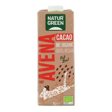 Bebida de Avena Choco Calcio NaturGreen 1 L