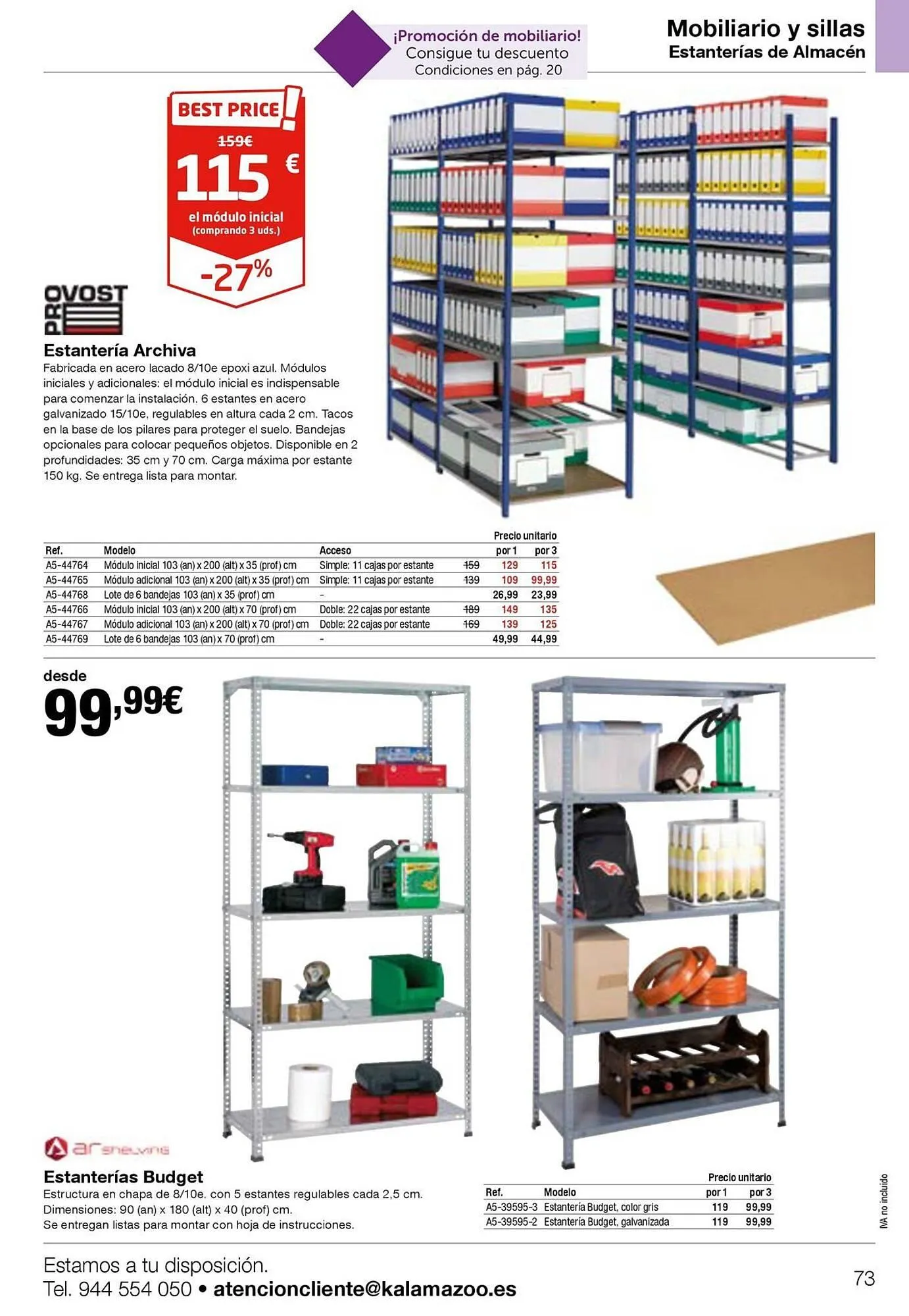 Catálogo de Folleto Staples Kalamazoo 19 de enero al 31 de diciembre 2026 - Página 73