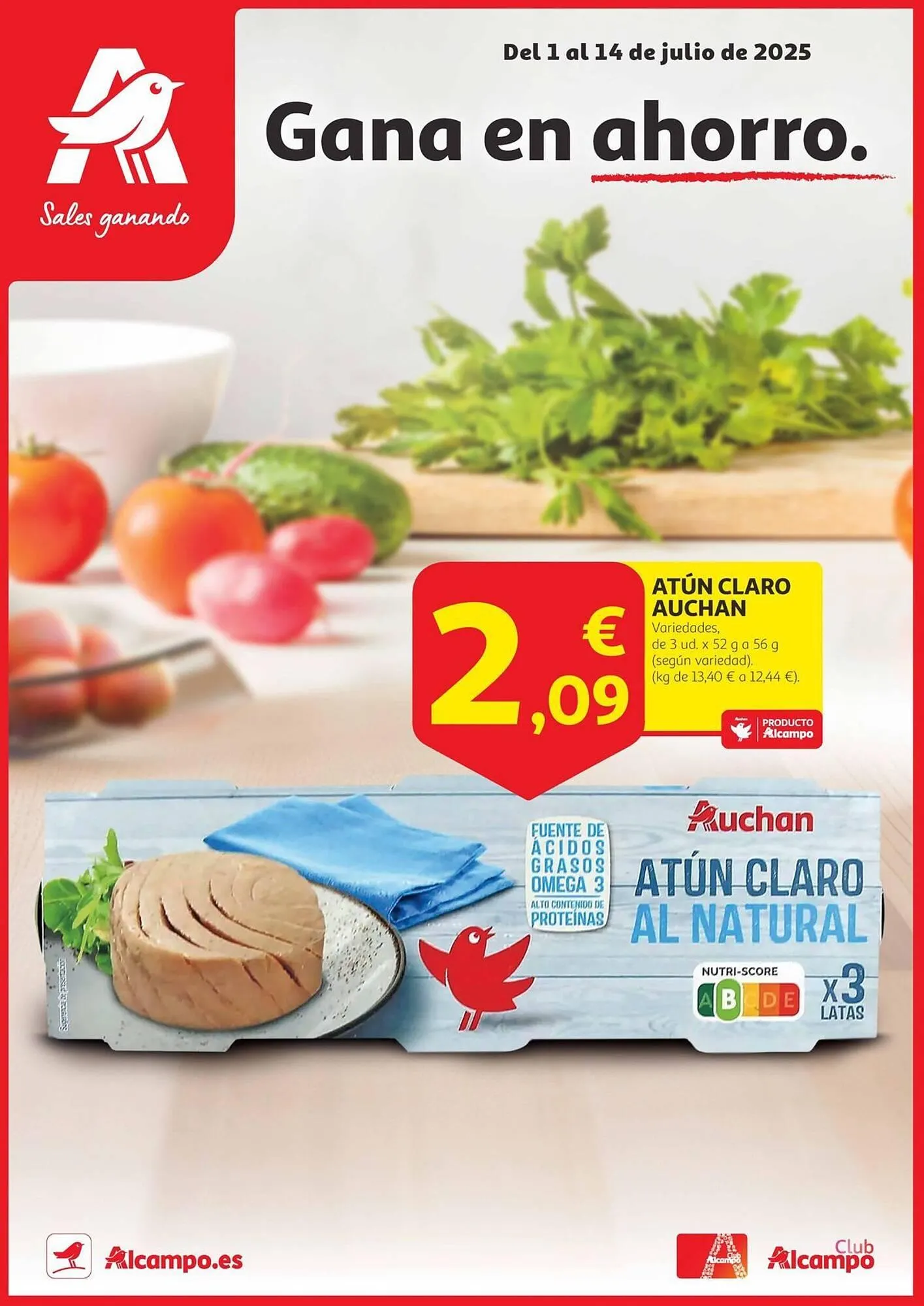 Catálogo de Folleto Alcampo 1 de julio al 14 de julio 2025 - Página 1