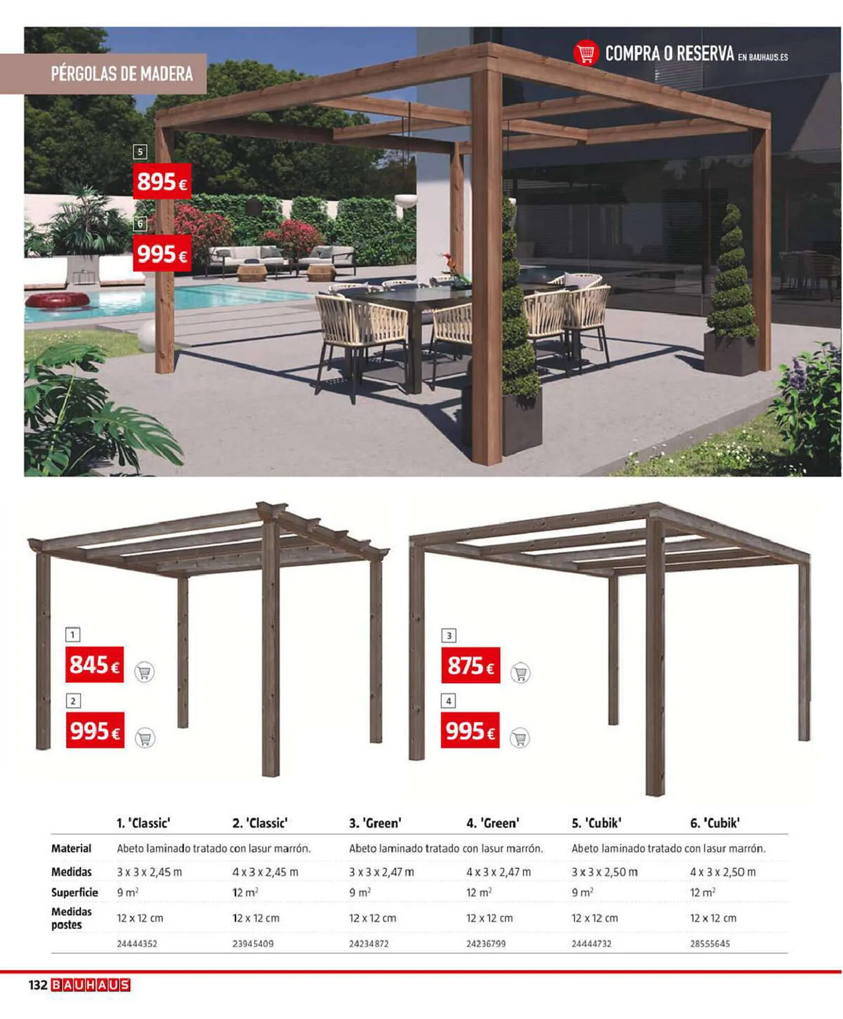 Catálogo de Folleto Bauhaus 7 de marzo al 15 de agosto 2023 - Página 132