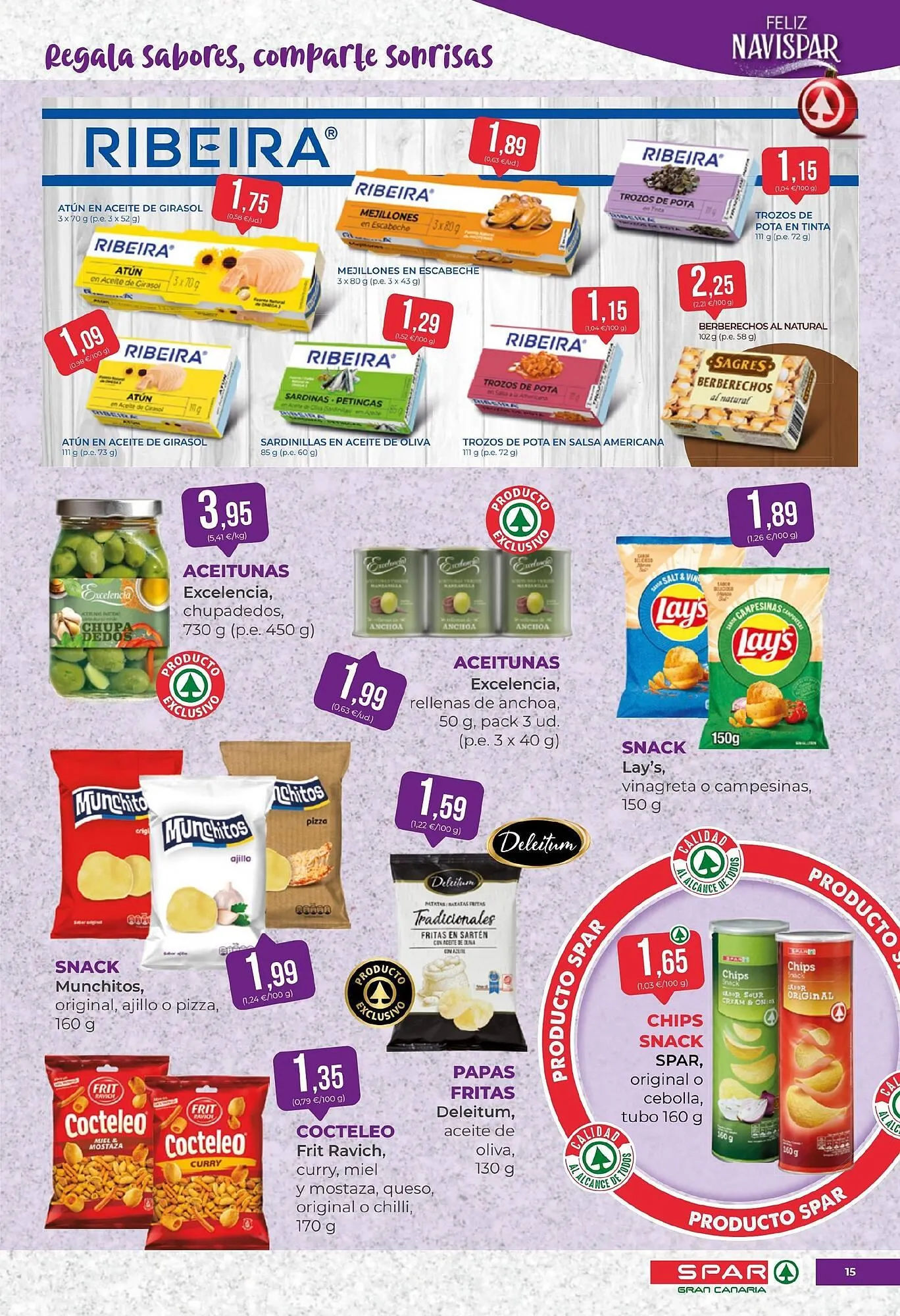 Catálogo de Folleto SPAR Gran Canaria 2 de diciembre al 11 de diciembre 2025 - Página 15