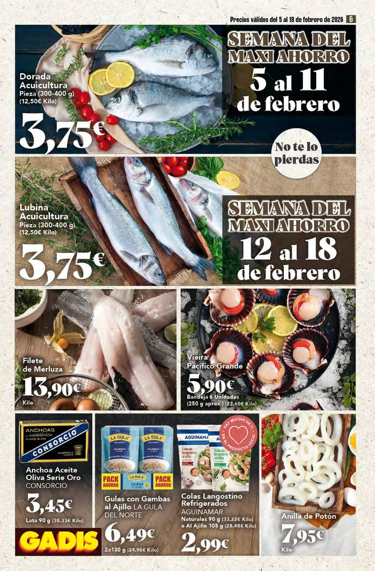 Catálogo de Folleto Gadis 5 de febrero al 18 de febrero 2026 - Página 6