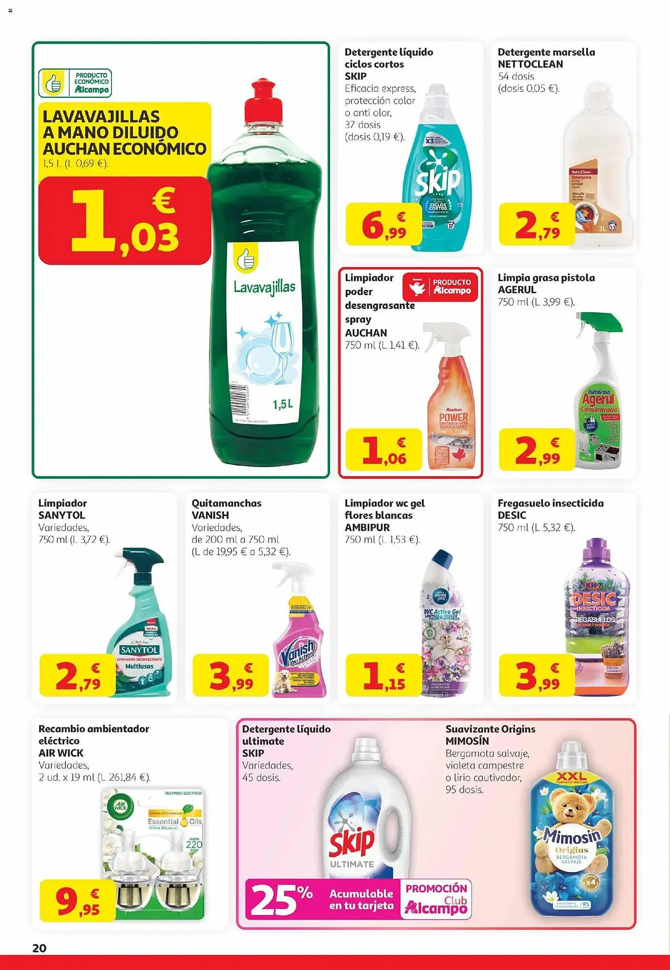 Catálogo de Folleto Alcampo 12 de marzo al 24 de marzo 2026 - Página 20