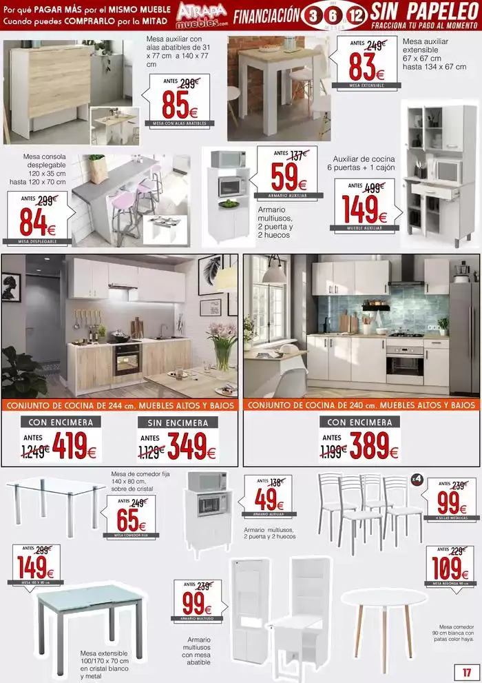Catálogo de Atrapamuebles. Tu tienda de muebles ONLINE. 26 de abril al 31 de mayo 2025 - Página 17