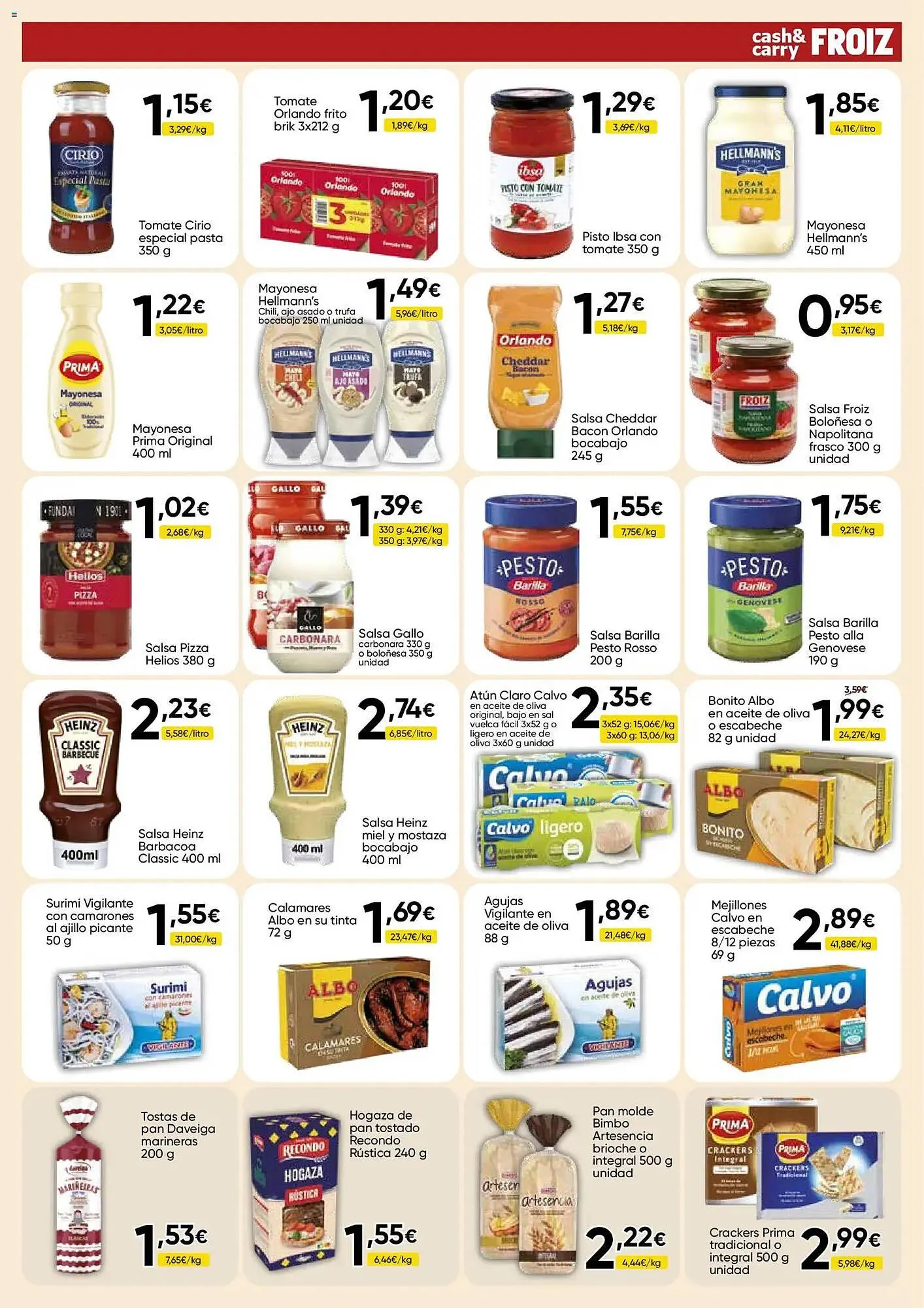 Catálogo de Folleto FROIZ 3 de marzo al 24 de marzo 2026 - Página 3