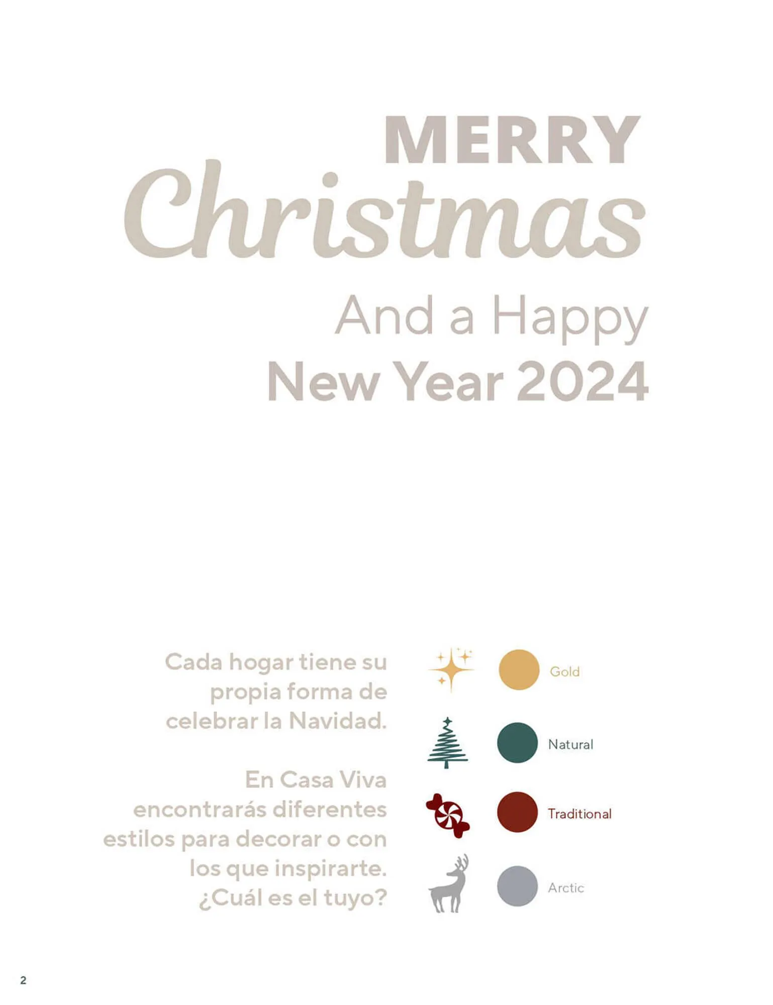 Catálogo de Folleto Casa Viva 27 de noviembre al 27 de diciembre 2023 - Página 2