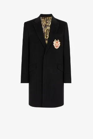 Abrigo con capucha y escudo con Monograma RC