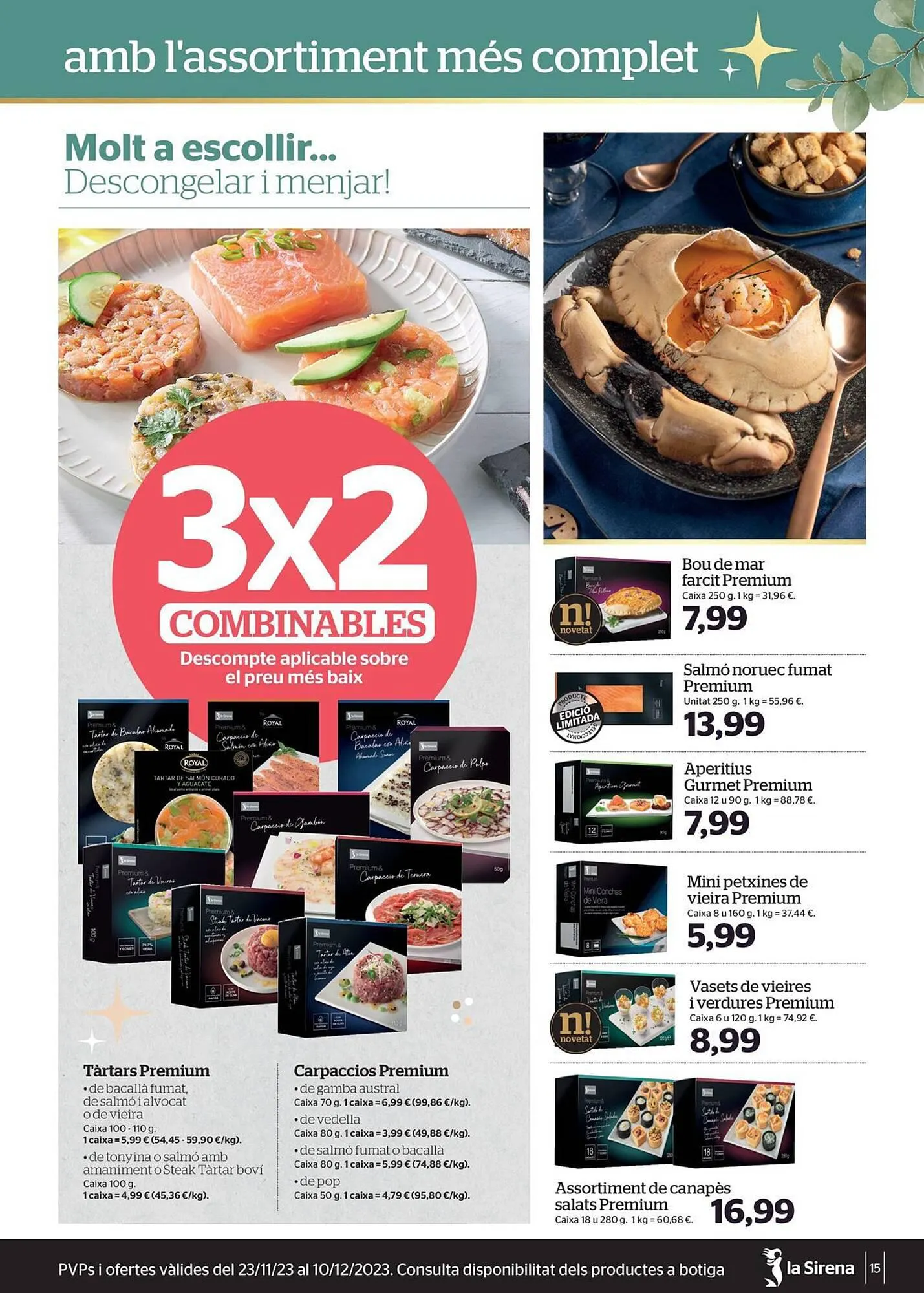 Catálogo de Folleto La Sirena 23 de noviembre al 10 de diciembre 2023 - Página 15