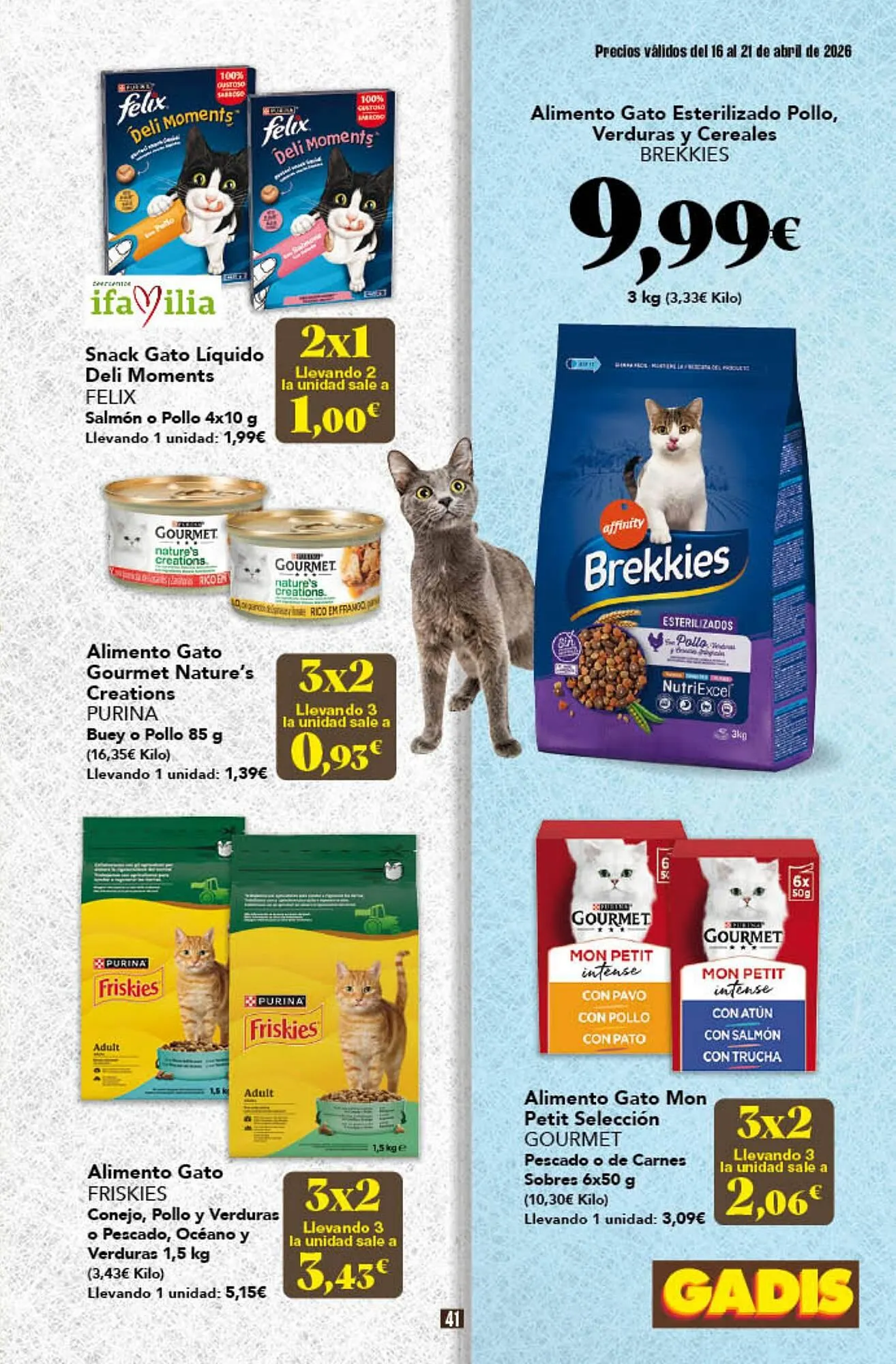 Catálogo de Folleto Gadis 16 de abril al 21 de abril 2026 - Página 41