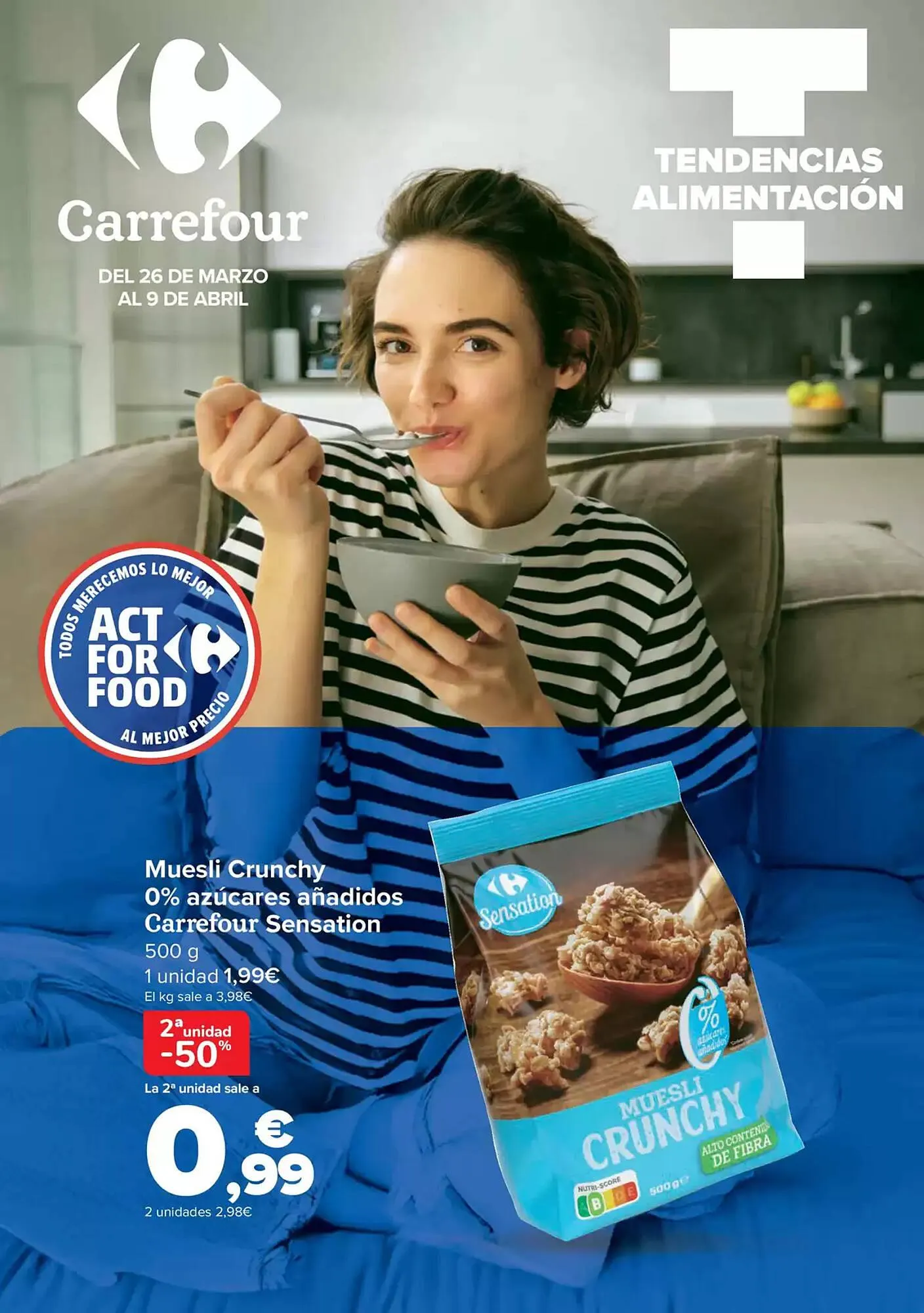 Catálogo de Folleto Carrefour 26 de marzo al 9 de abril 2025 - Página 1