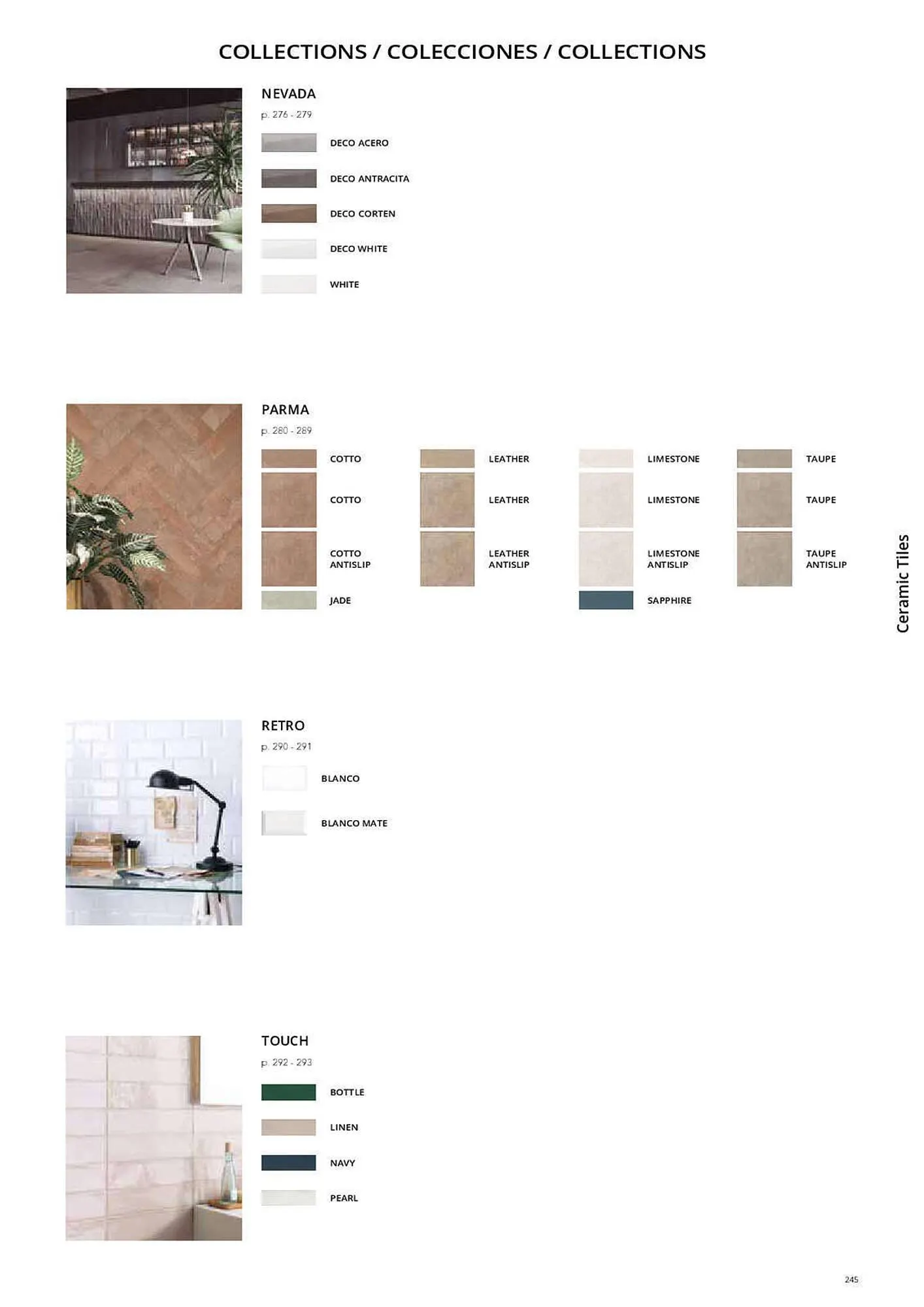 Catálogo de Folleto Porcelanosa 31 de marzo al 8 de febrero 2024 - Página 252