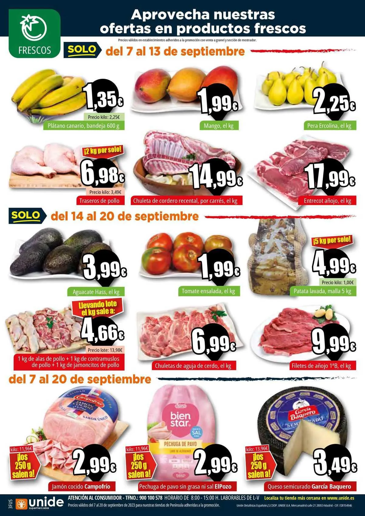 Catálogo de Unide Supermercados Folleto 7 de septiembre al 20 de septiembre 2023 - Página 4