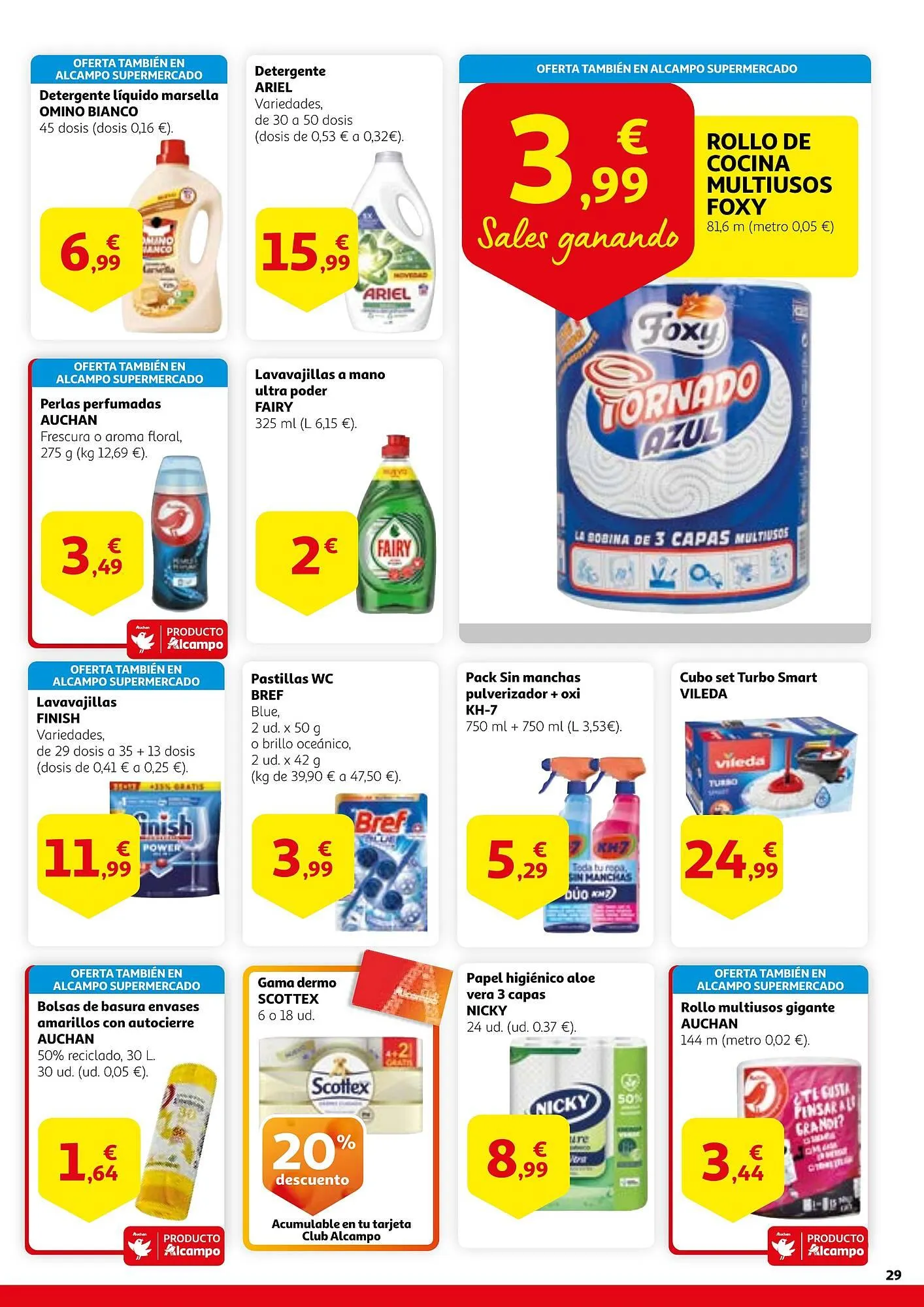 Catálogo de Folleto Alcampo 19 de julio al 31 de julio 2024 - Página 29