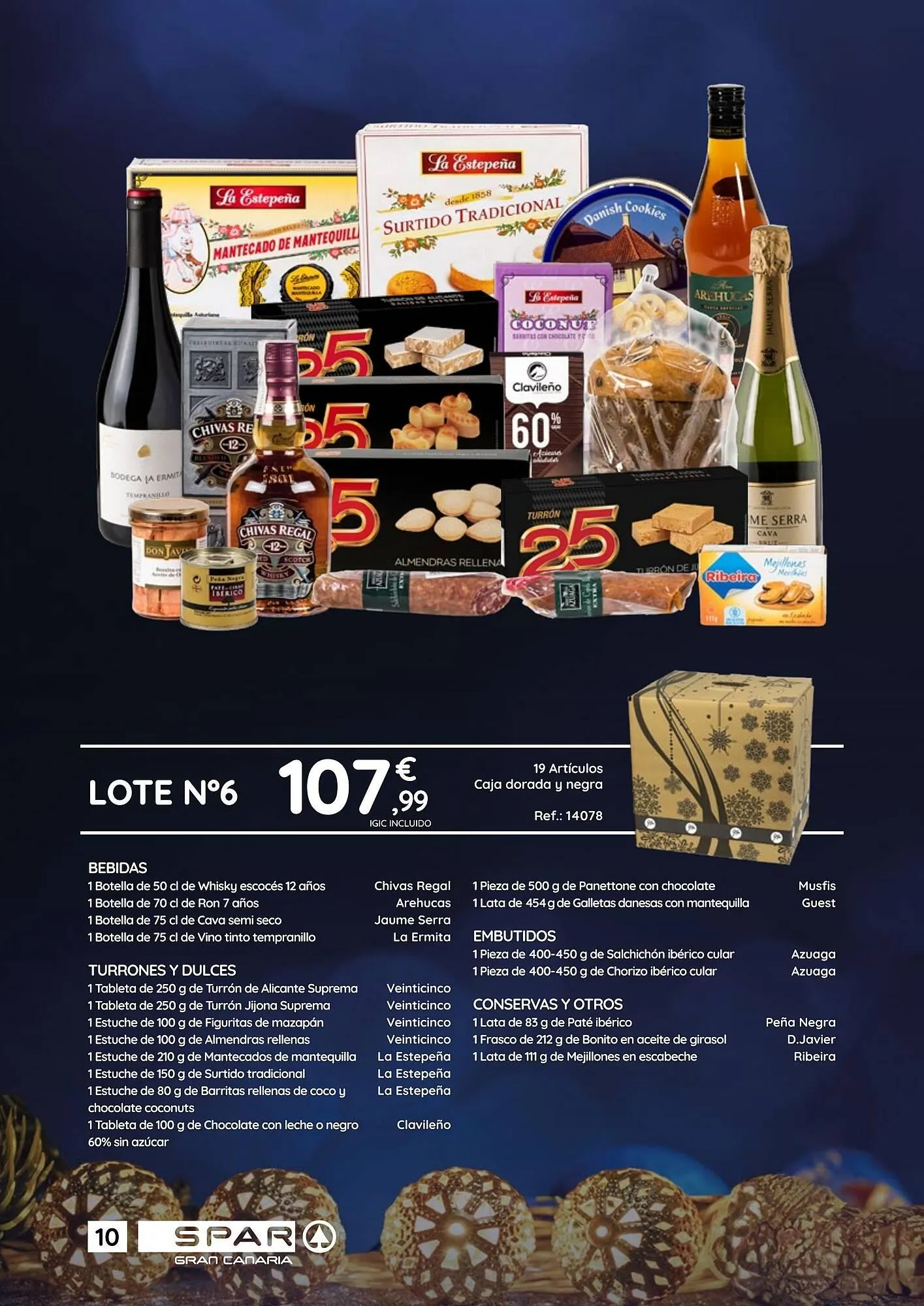 Catálogo de Folleto SPAR Gran Canaria 31 de octubre al 24 de diciembre 2024 - Página 10