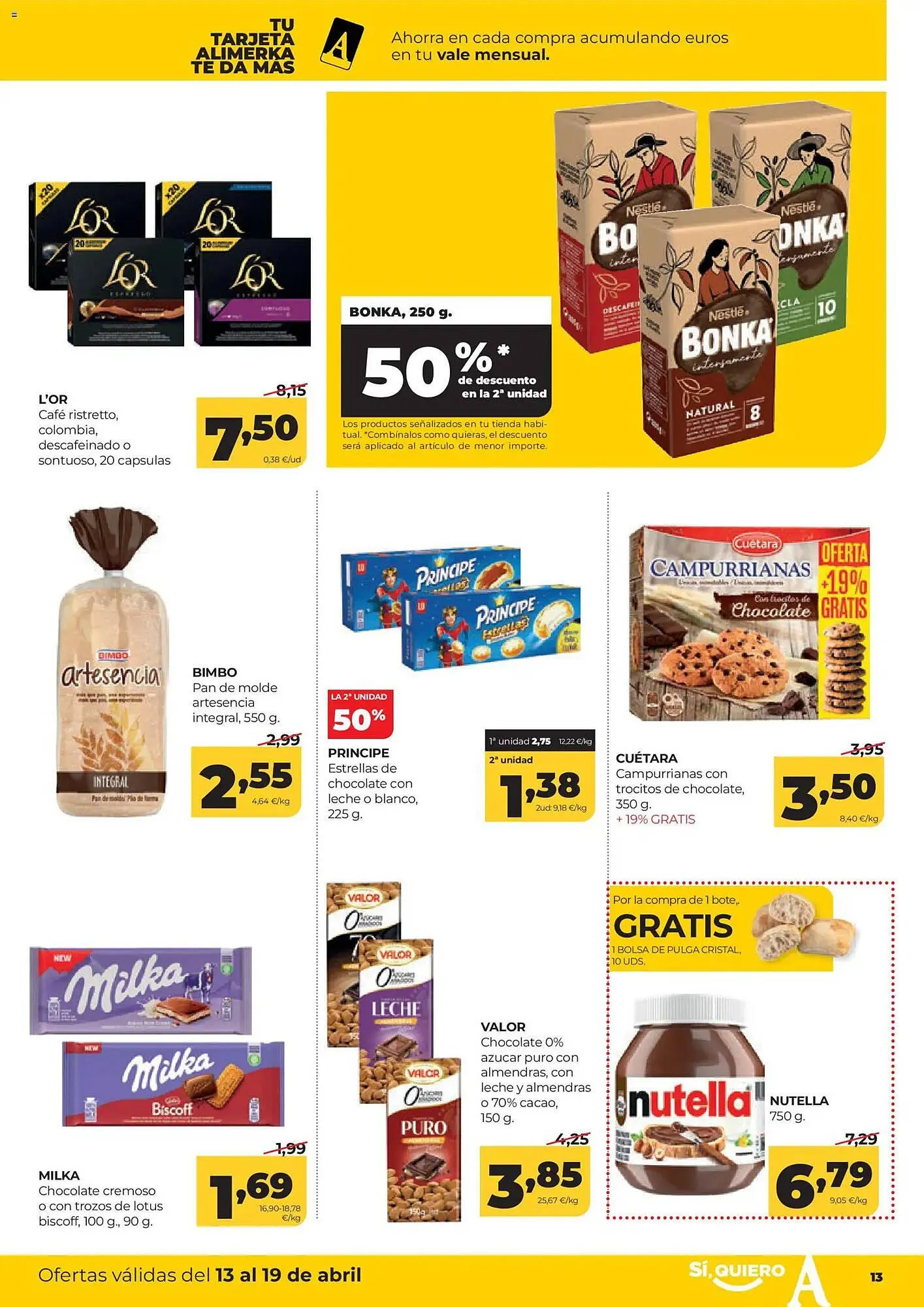 Catálogo de Folleto Alimerka 13 de abril al 19 de abril 2026 - Página 13